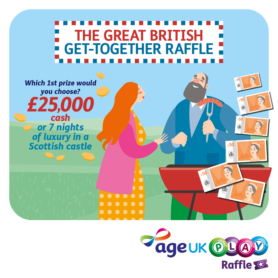 Age - 📣 The Age UK Summer 'Great British Get-Together' Raffle is open ...