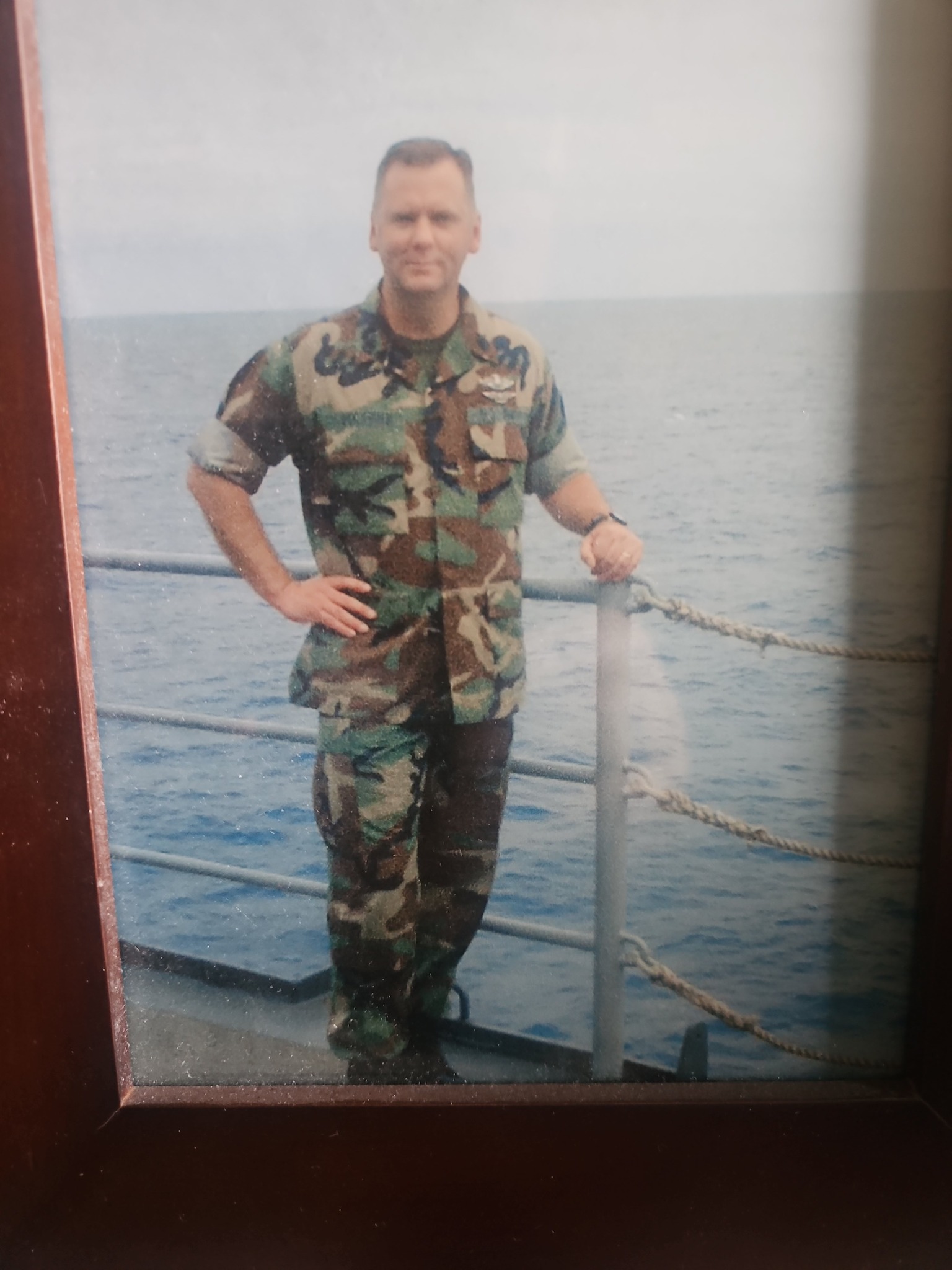 Navy veteran leads corpsmen in OIF 1