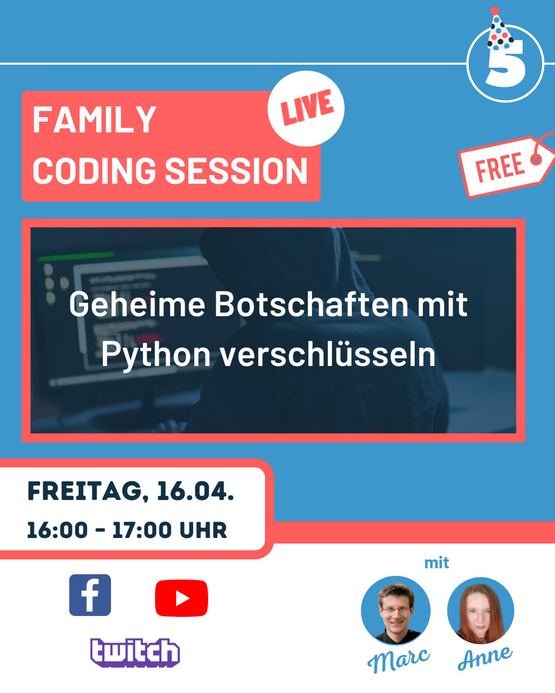 Codingschule - Thank God It’s Friday – Die nächste Live Coding Session ...
