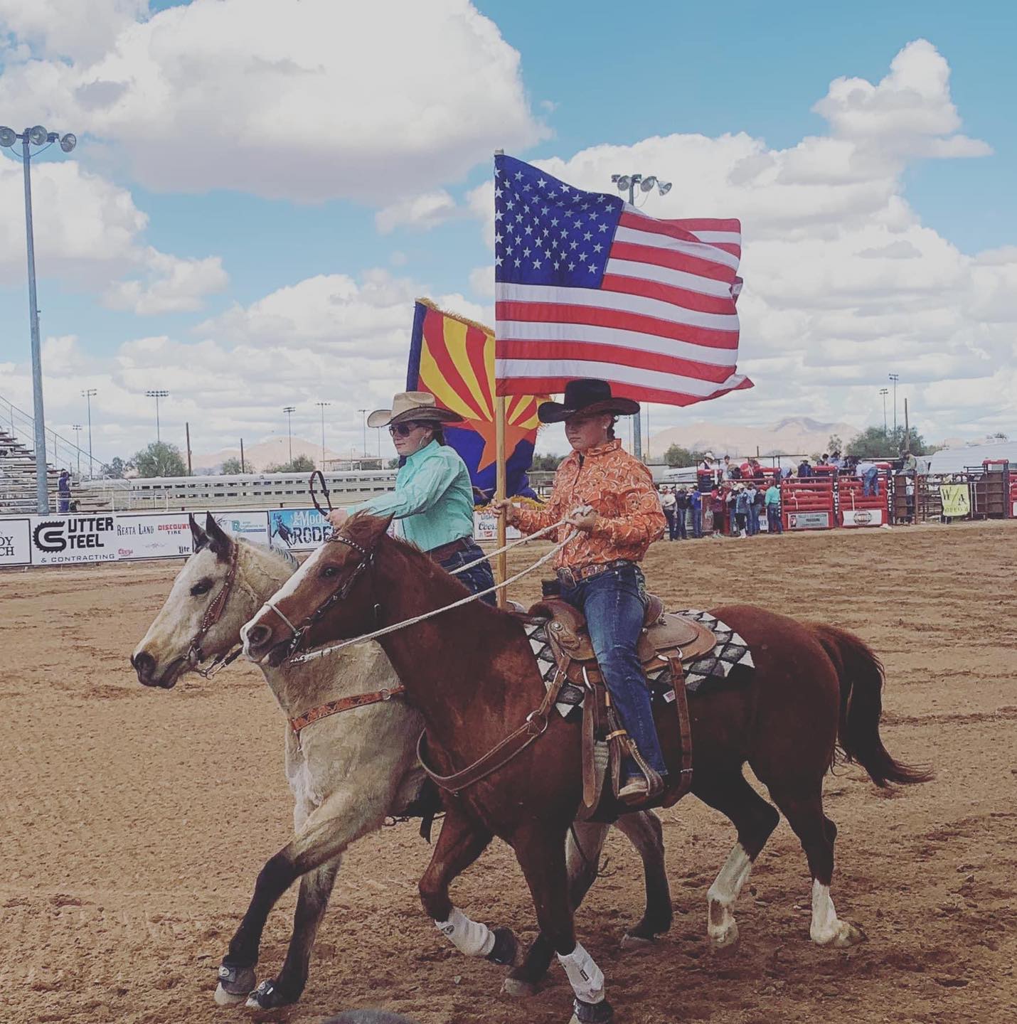 Central Arizona College Rodeo Team - Happy Birthday America! 🇺🇸 💚💚GO ...
