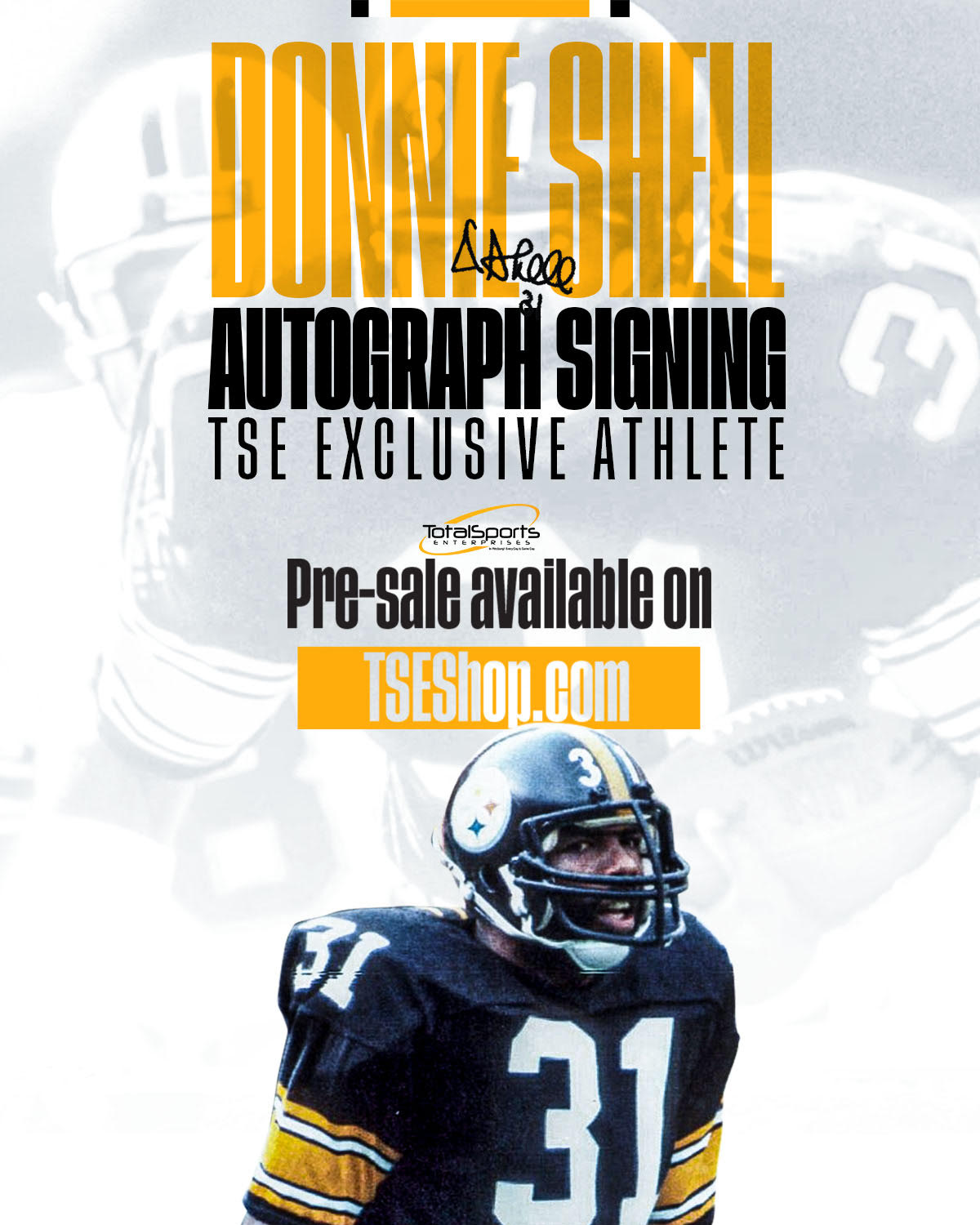 Pre-sale and mail-in's for our... - Total Sports Enterprises