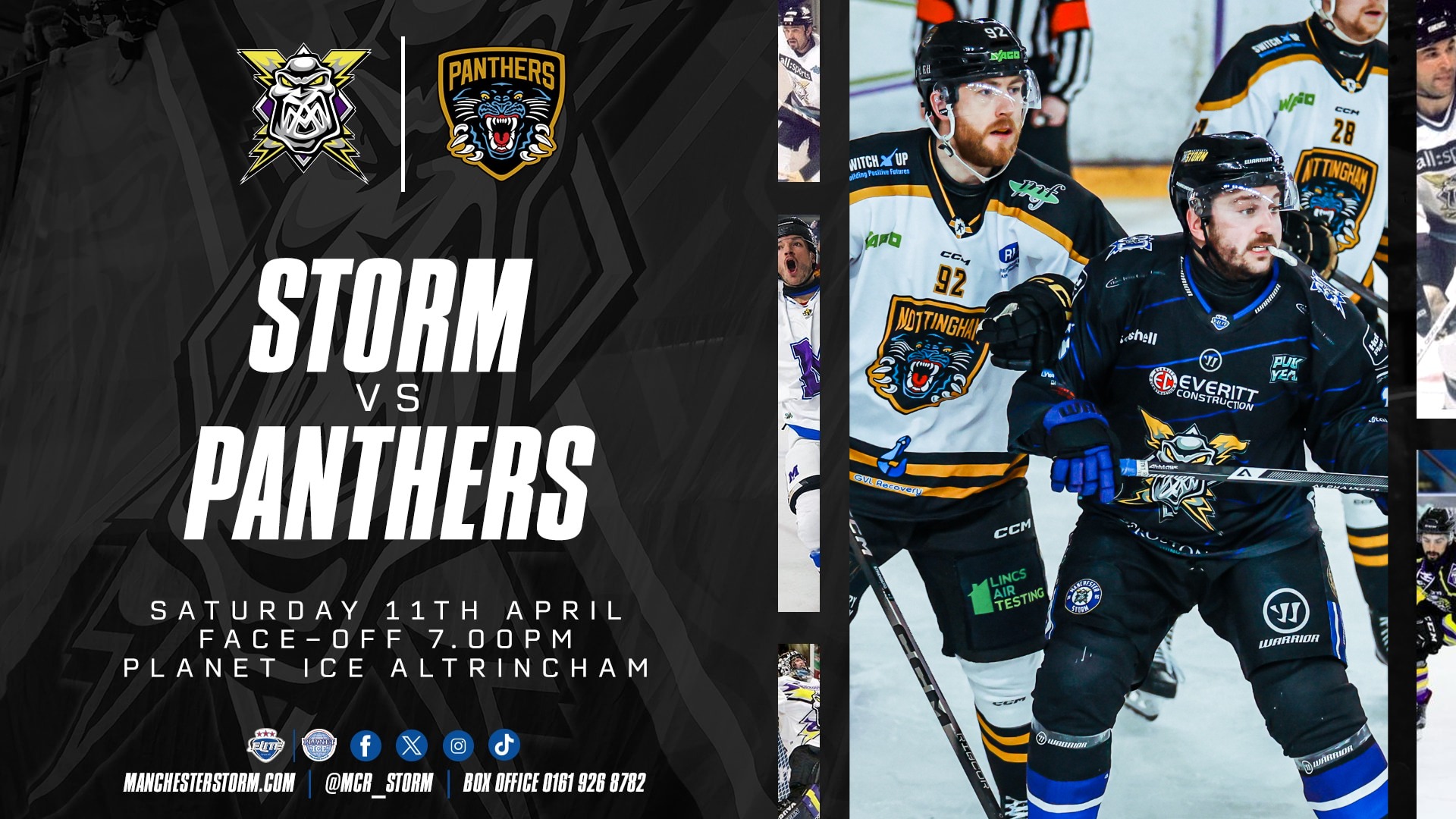 Manchester Storm v Nottingham Panthers | Playoff Quarter-Final