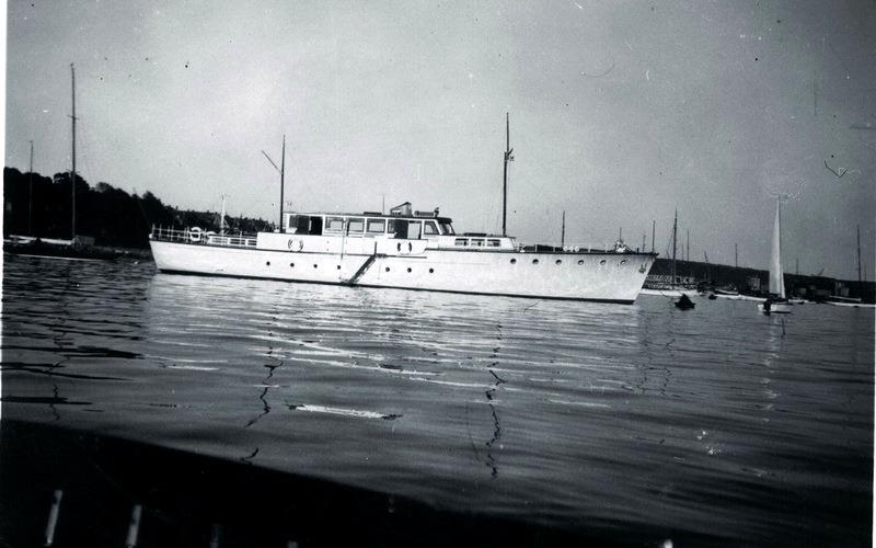 Gamle maritime Risør bilder - Yachter fra Moen I de harde 30 åra ble ...
