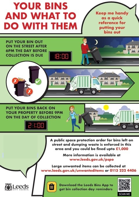 Leeds - Are you new to Leeds? Looking after your bins and waste is easy ...