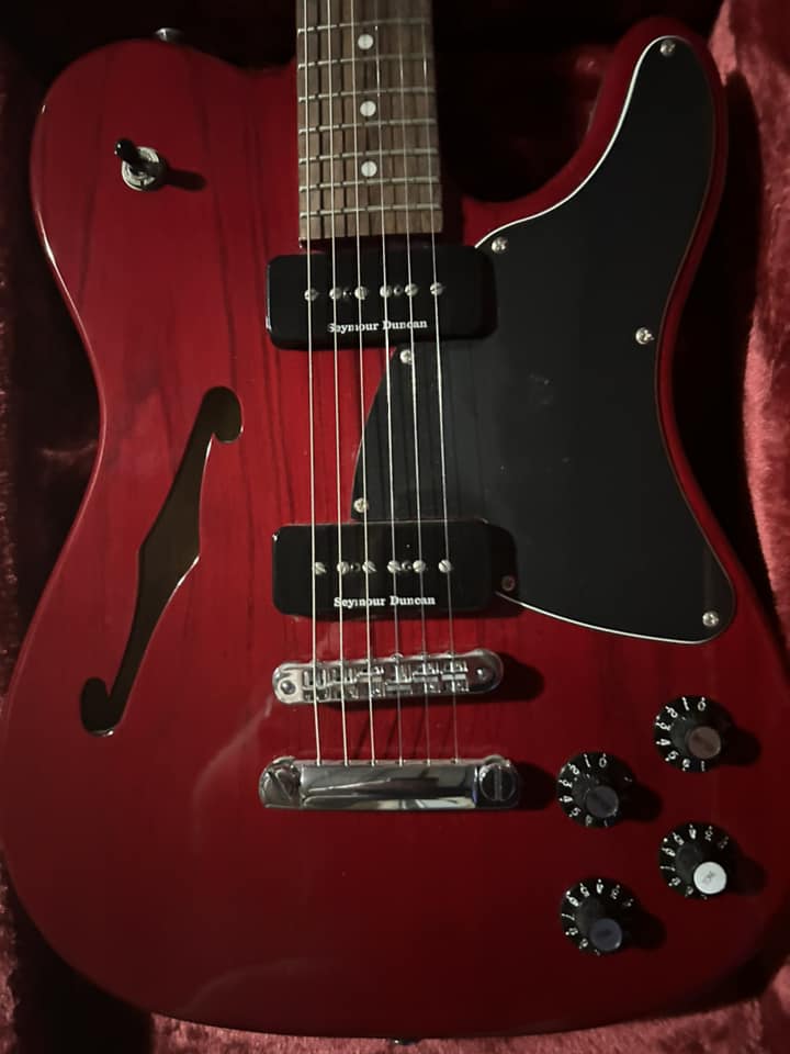 Telecaster Custom Seymour Duncan P90搭載 Indonesian Fender Telecaster with high-output Seymour Duncan P90
