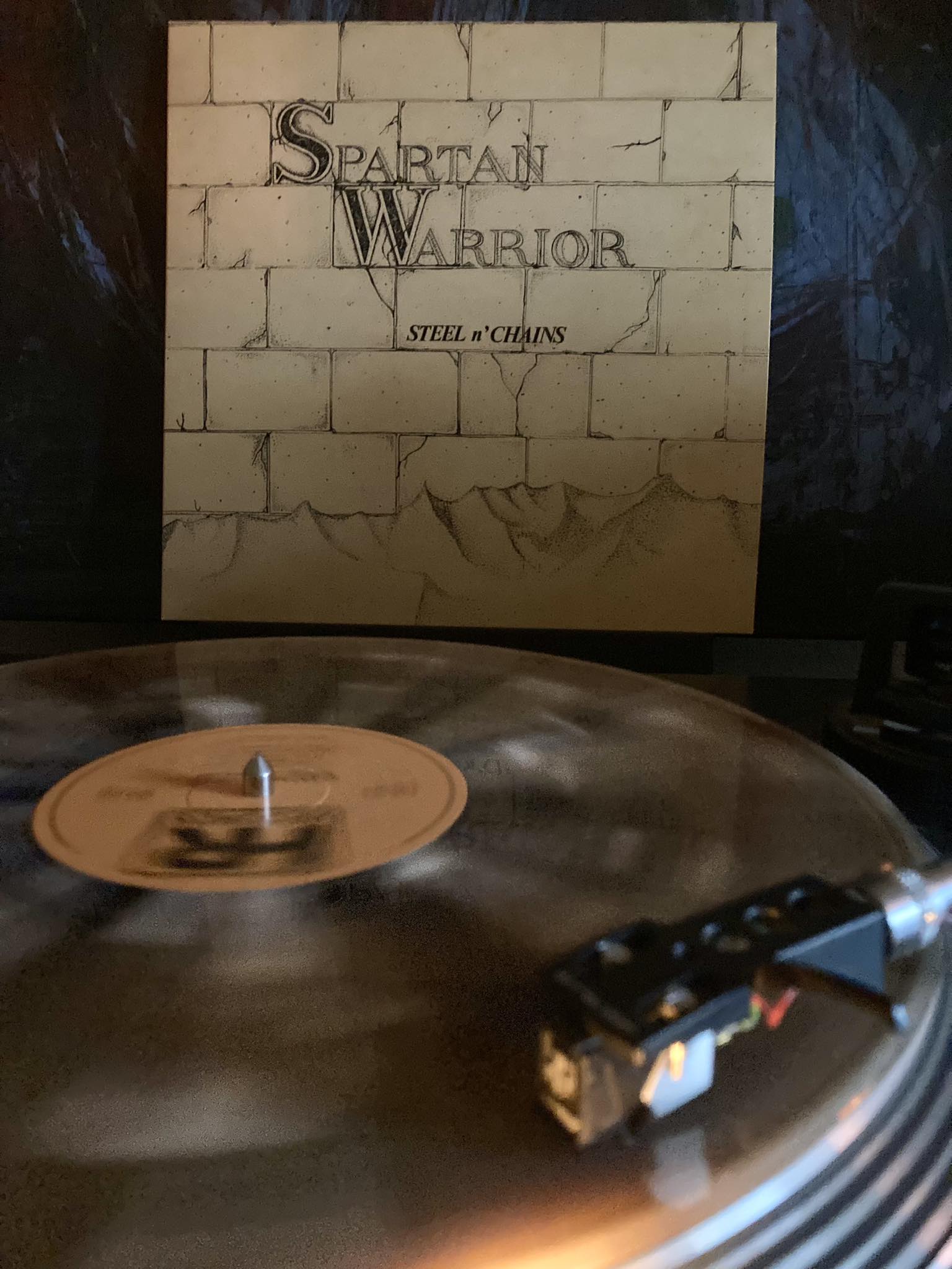Awesome reissue of the 1983 classic! Spartan Warrior - Steel n 