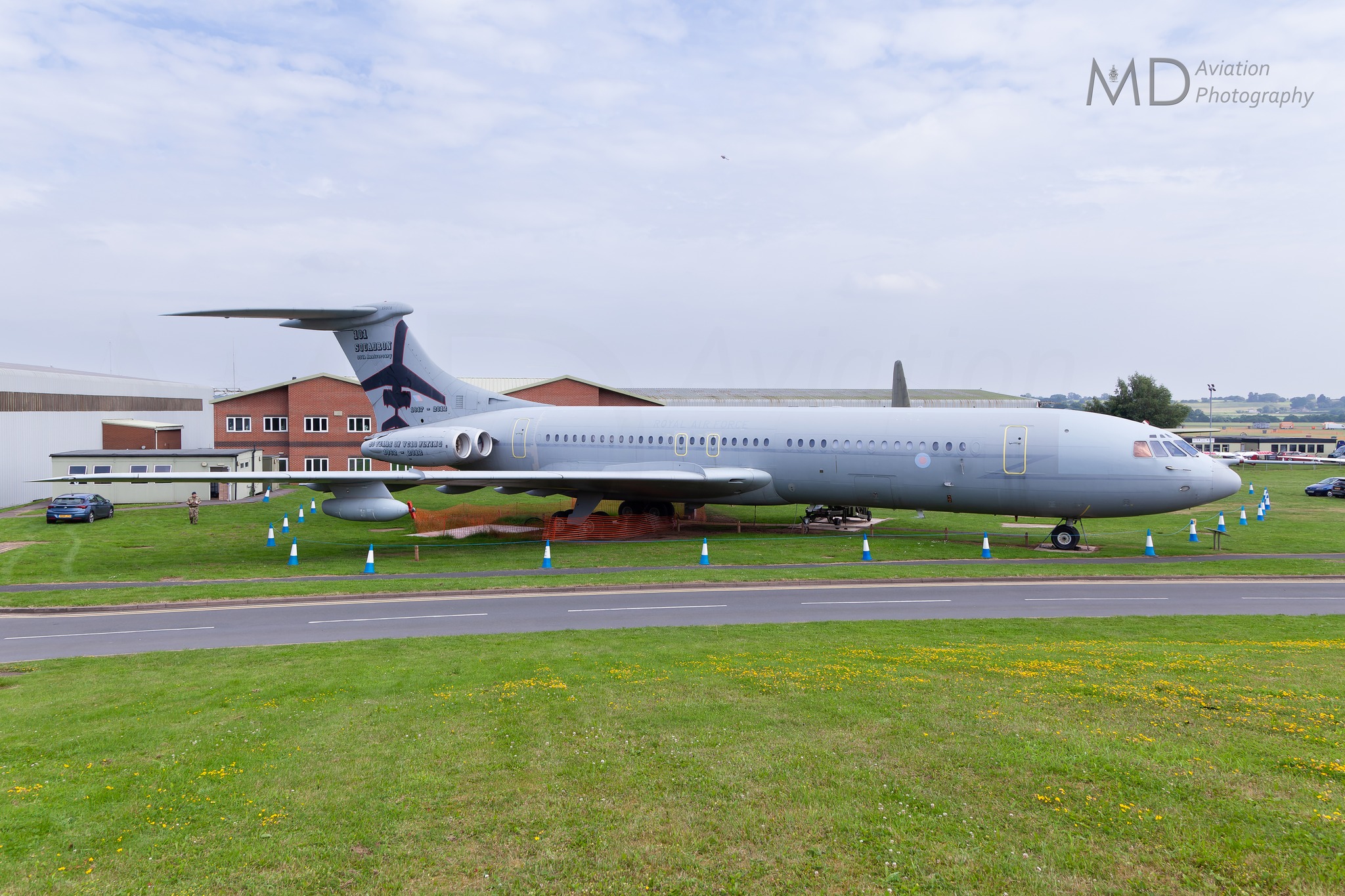 British Airways Vickers VC-10 on display