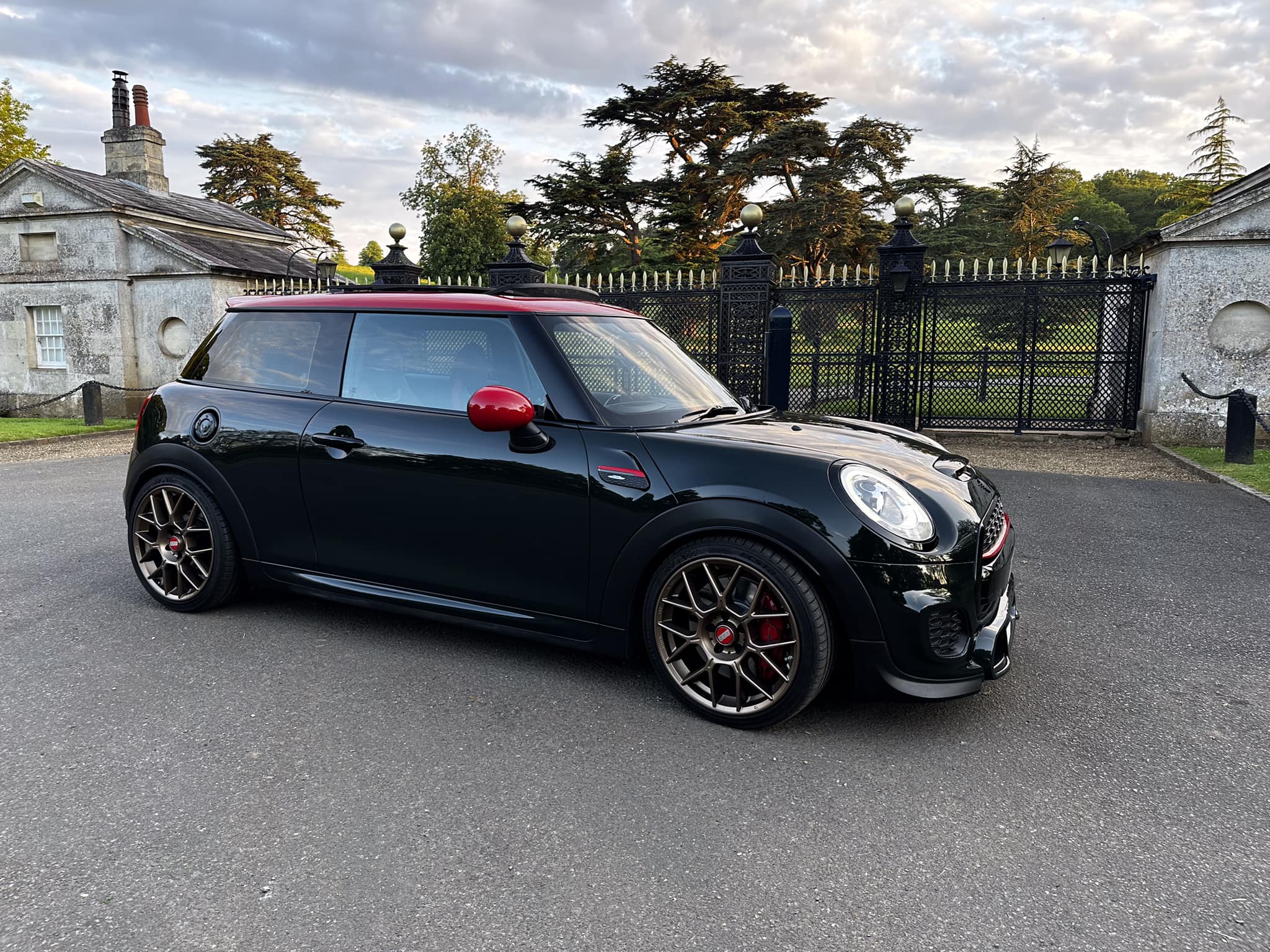Will Eibach spring lower my F60 JCW?