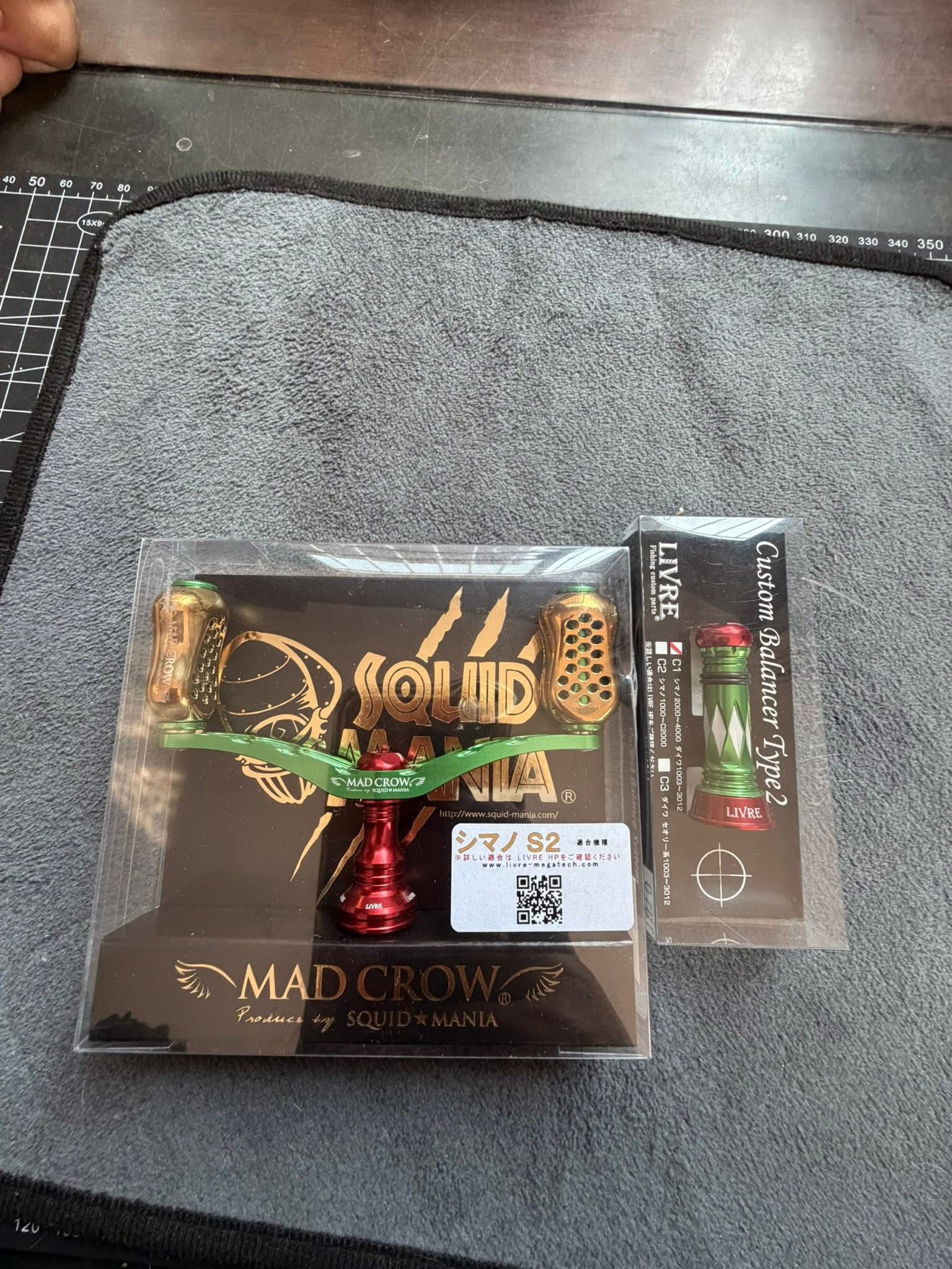Livre Mad crow Squid Mania S2 แค่ลองใส่ ไม่มีรอย ไม่เคยใช้งาน ใหม่กริบ