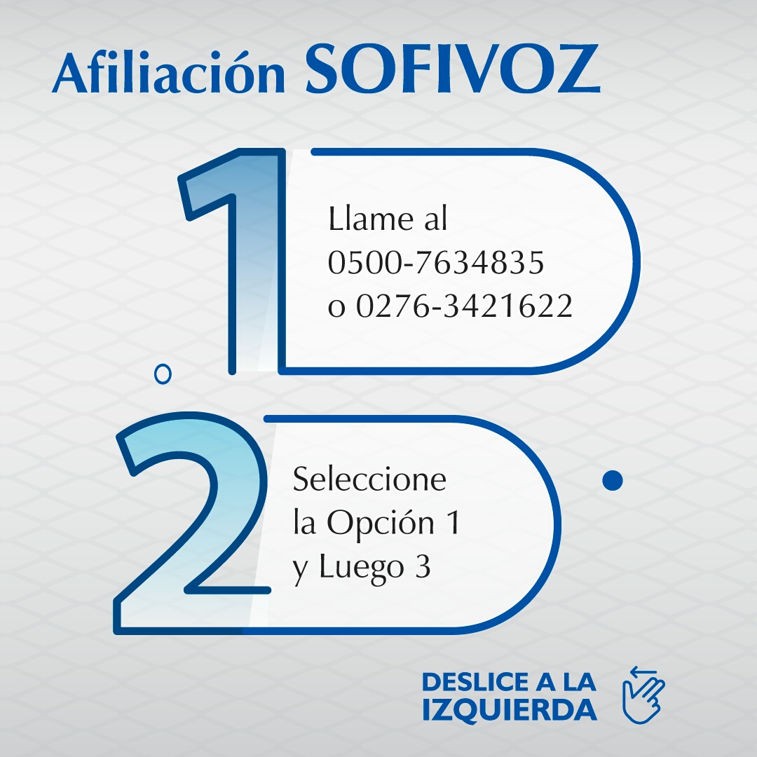 Afíliese a #SOFIVOZ y... - Banco Sofitasa, Banco Universal | Facebook