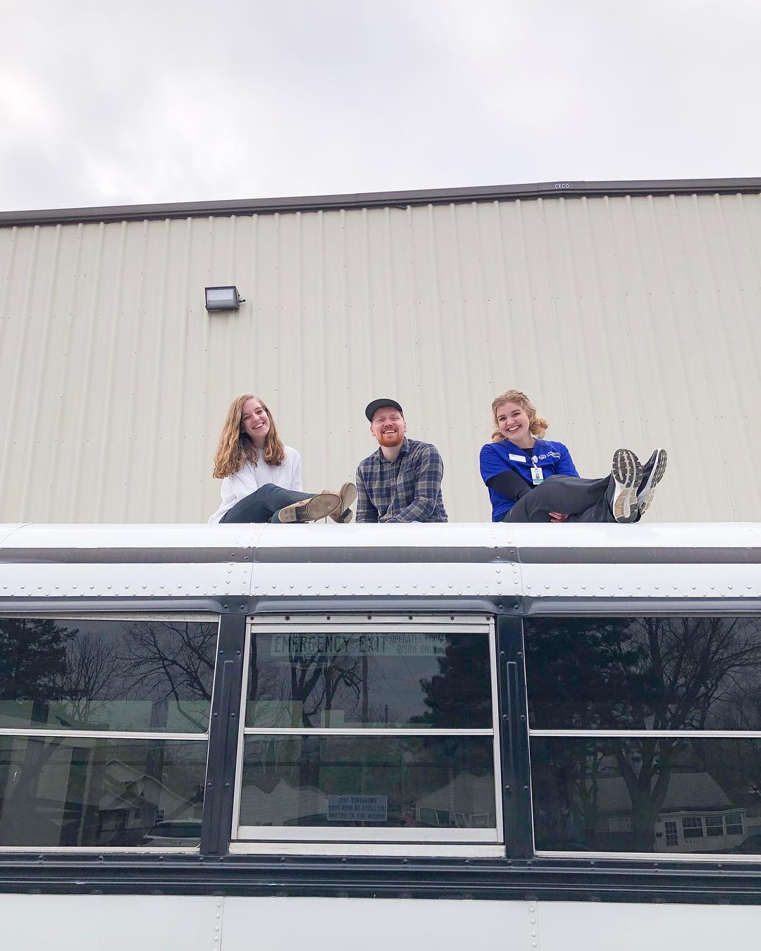 Rooted - This is our awesome bus team!! Liam, Paige and...