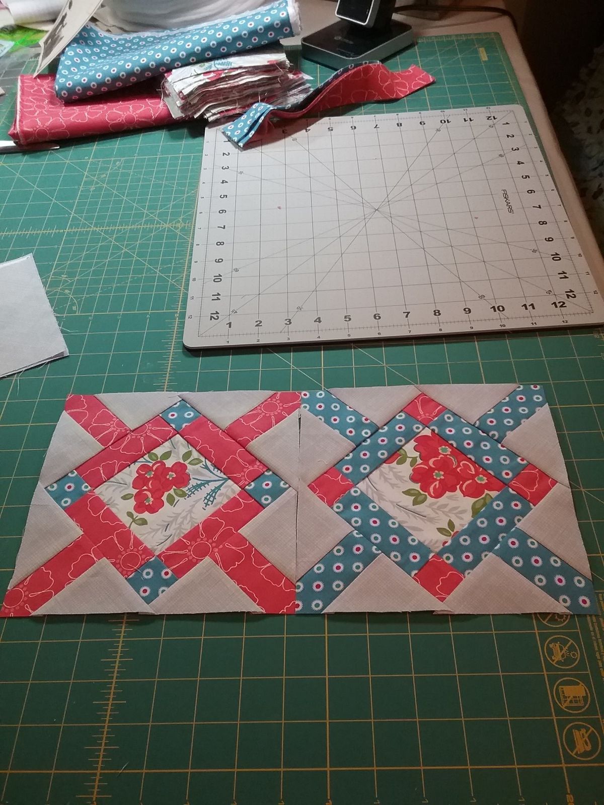 Quilting Patterns Free Exchange | Diamond Tile Block - Tutorial | Facebook