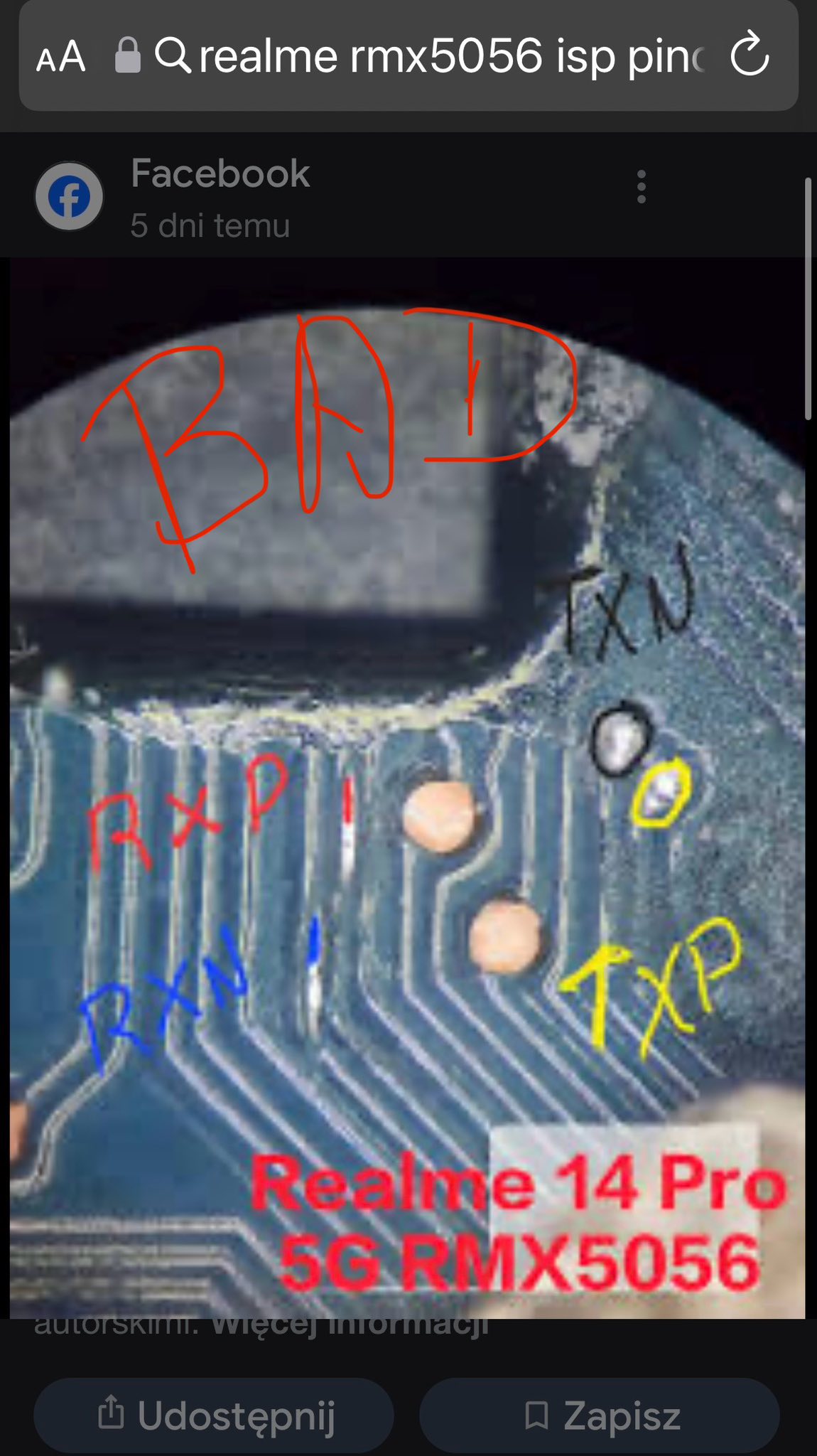 F64 Ultra Box | Realme 12 rmx3999 isp pinout ..need | Facebook