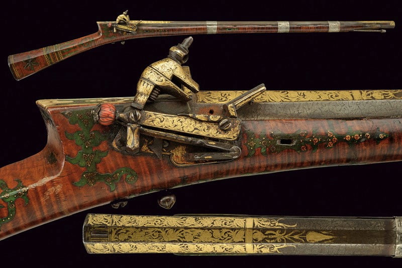 Flintlock gun, Ottoman Empire, 18-19th... - Kosarev Antiques
