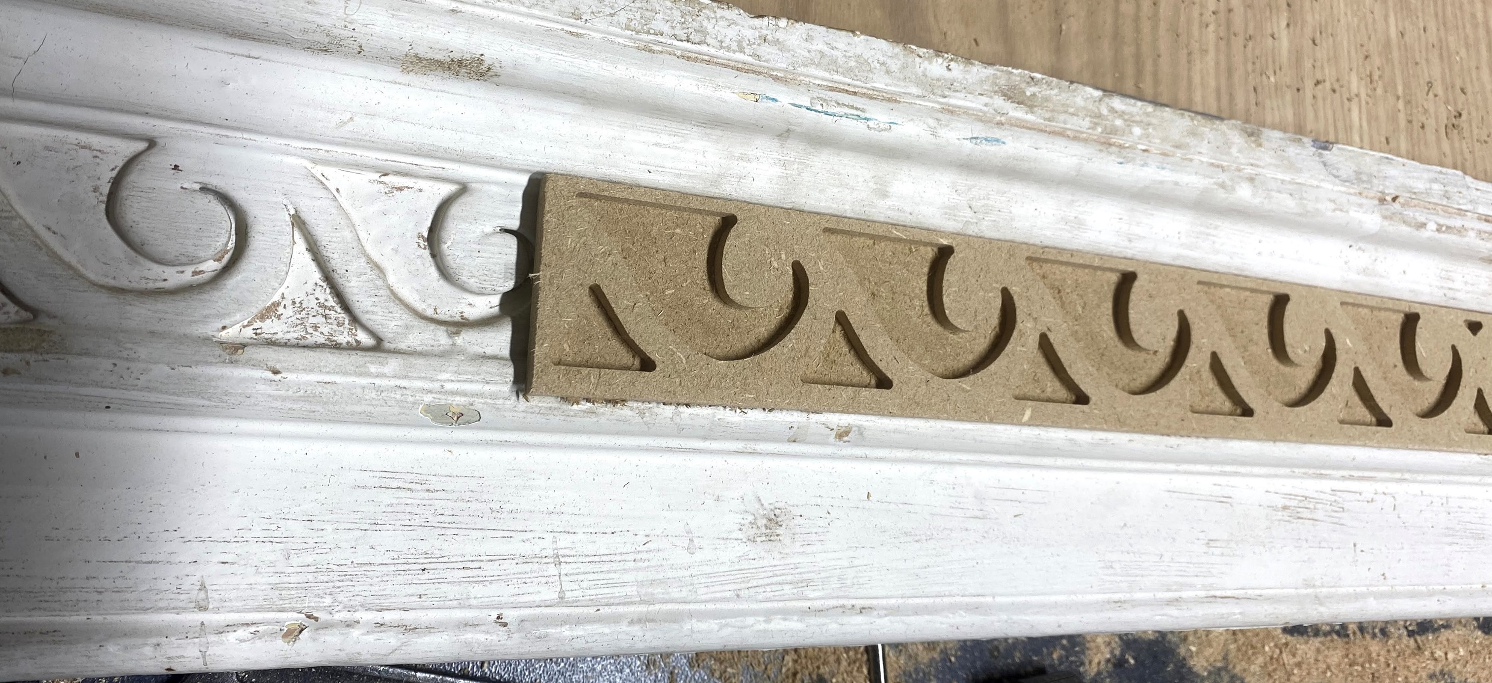 Somersetcnc Ltd - Recreated Ornate Decorative Inlay for an...
