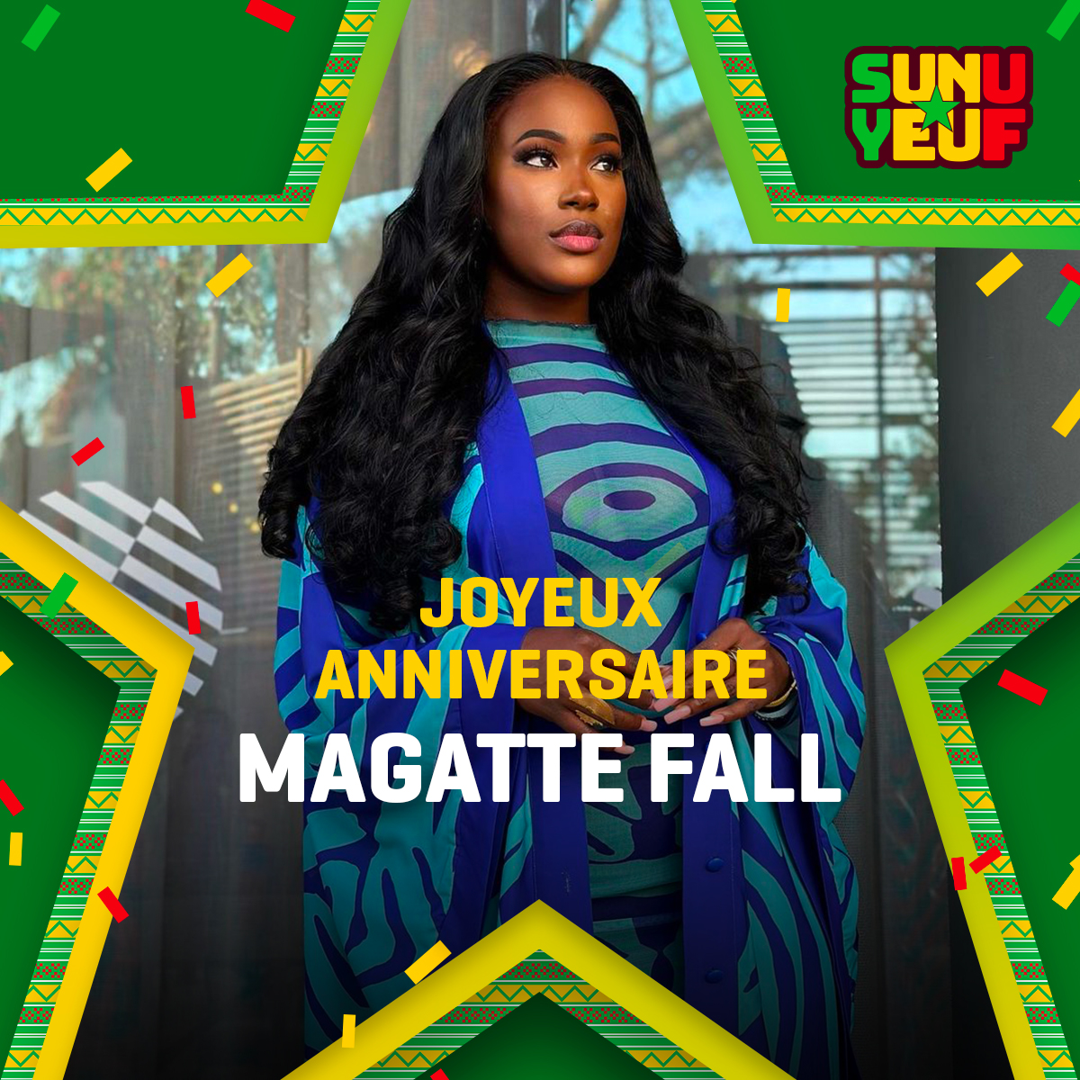 SUNU - Joyeux anniversaire, Magatte FALL ! 🎉 Que cette nouvelle année ...