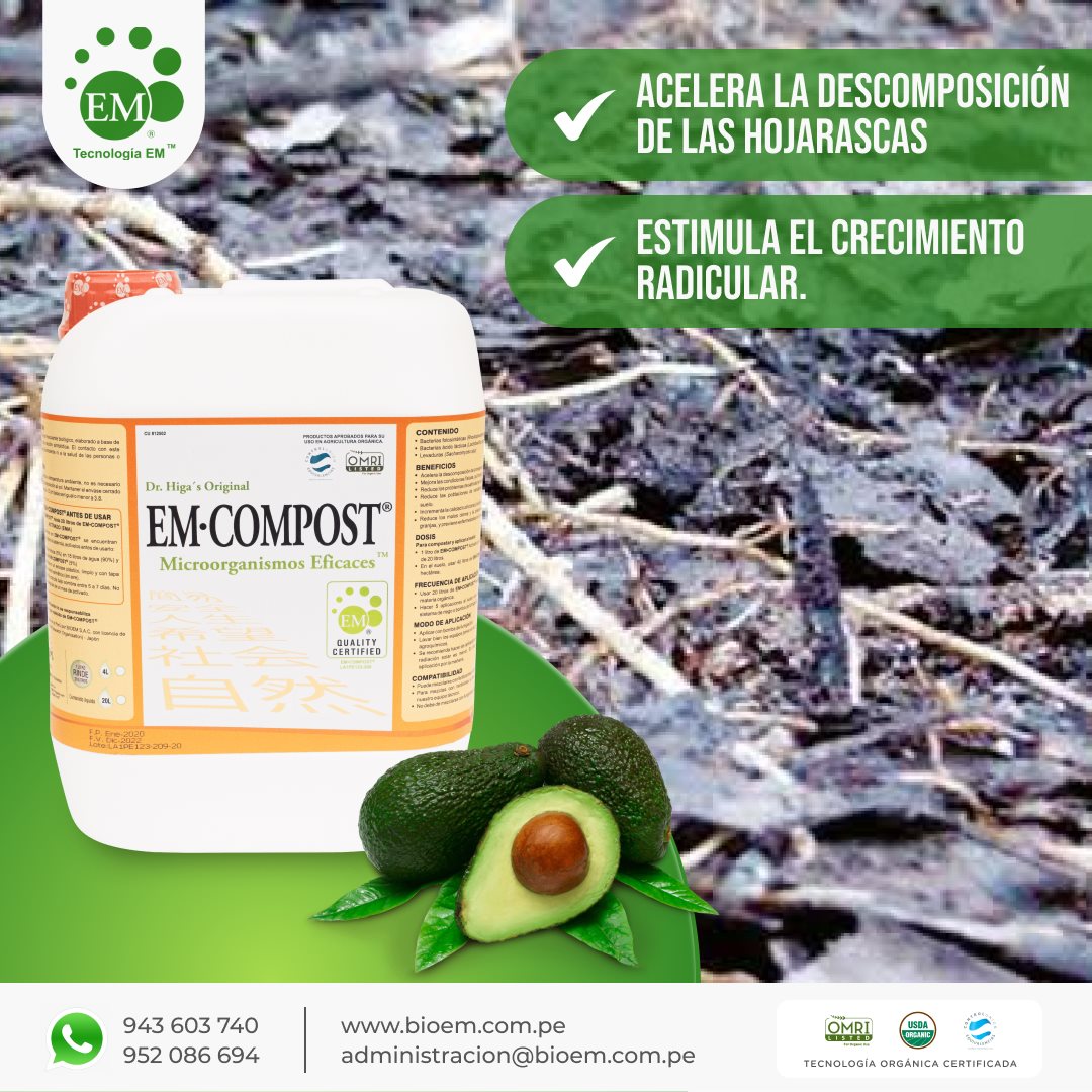 EM•COMPOST® es un... - EM-Microorganismos Eficaces Perú | Facebook