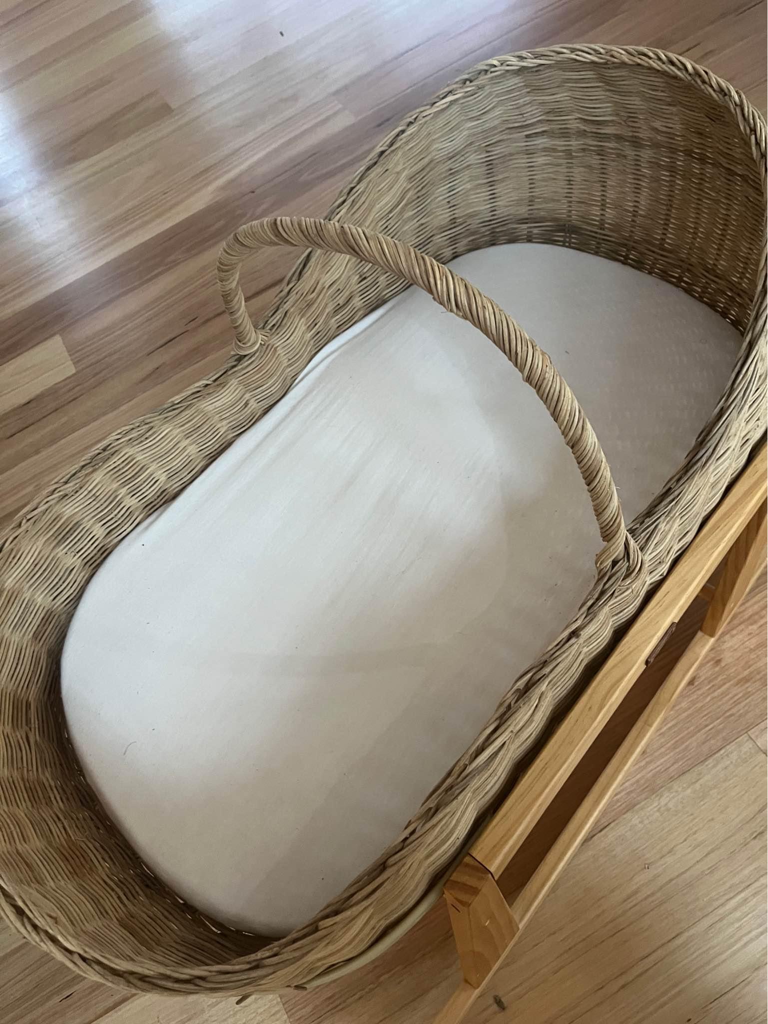 Olli Ella Lyra Bassinet / Moses Basket - Bassinets & Cradles 