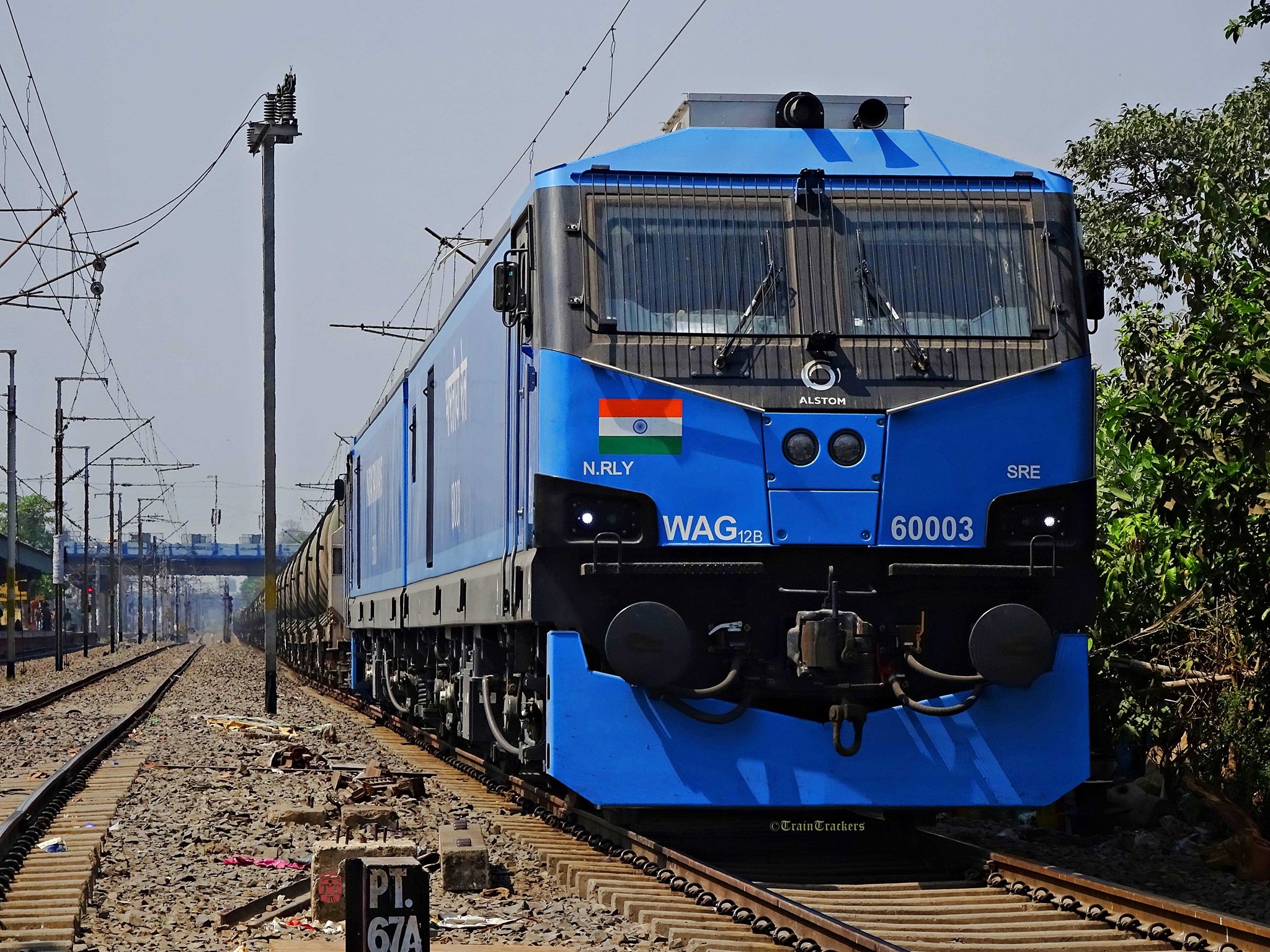 TrainTrackers - Blue means aggression, Blue means power,...