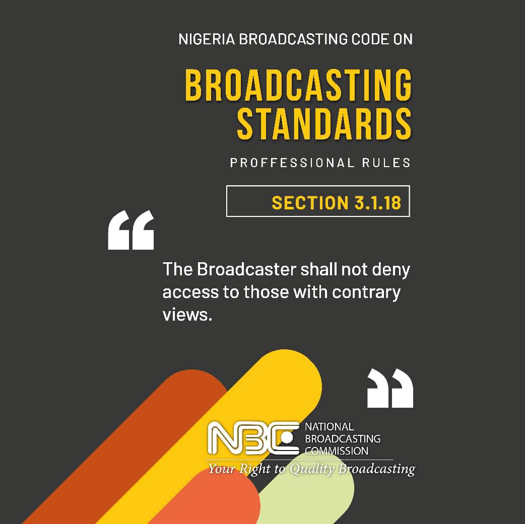 The Nigeria... - National Broadcasting Commission