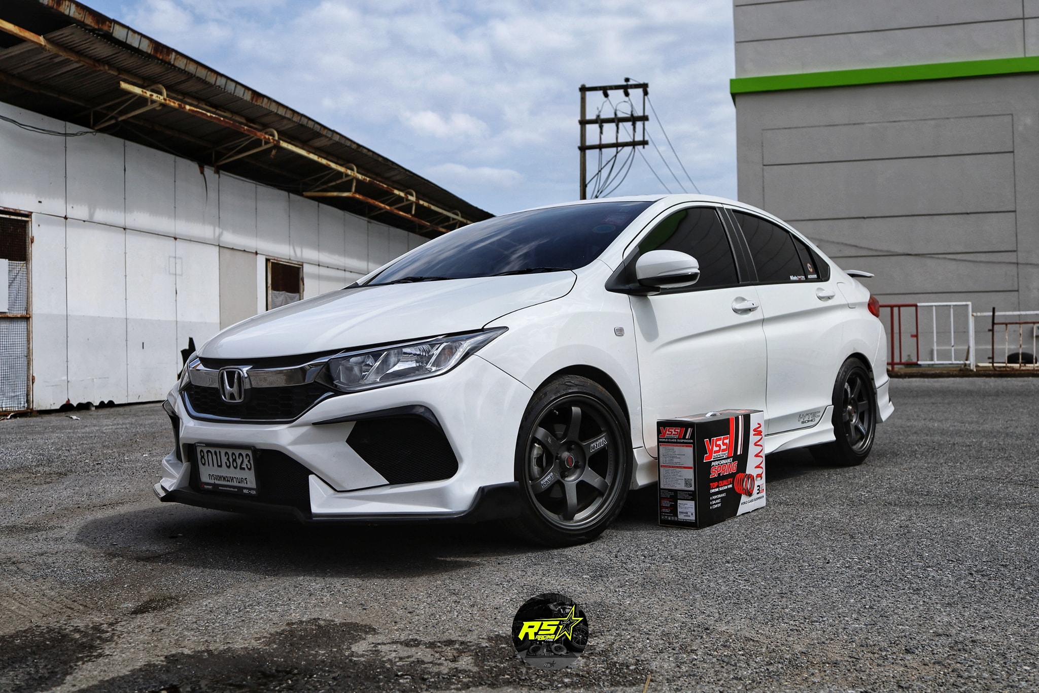 RS Racing Tyre - HONDA CITY GM6 ⚠️ สปริงโหลด YSS...
