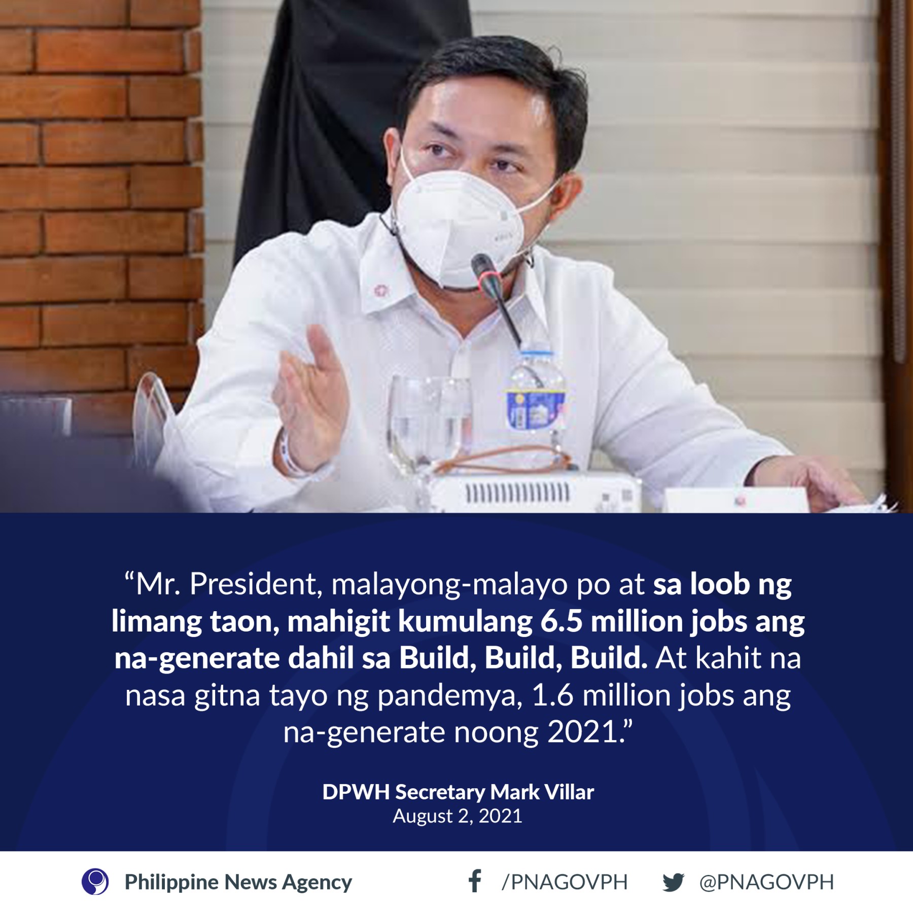 Infrastructure projects under the... - Philippine News Agency | Facebook