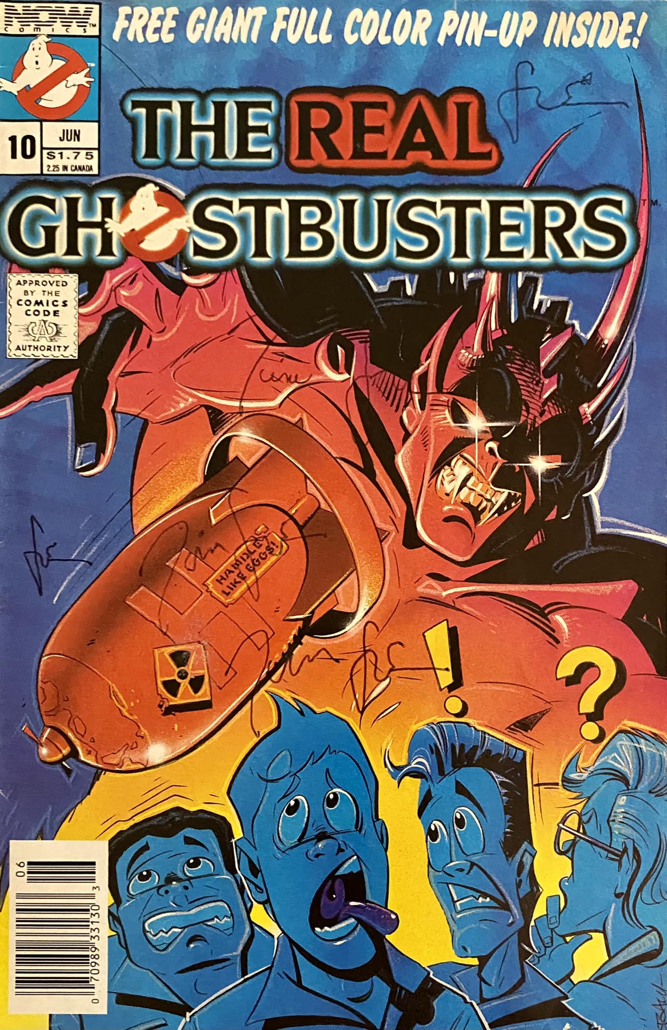 On this day in 1990, Marvel UK released The Real Ghostbusters #93.