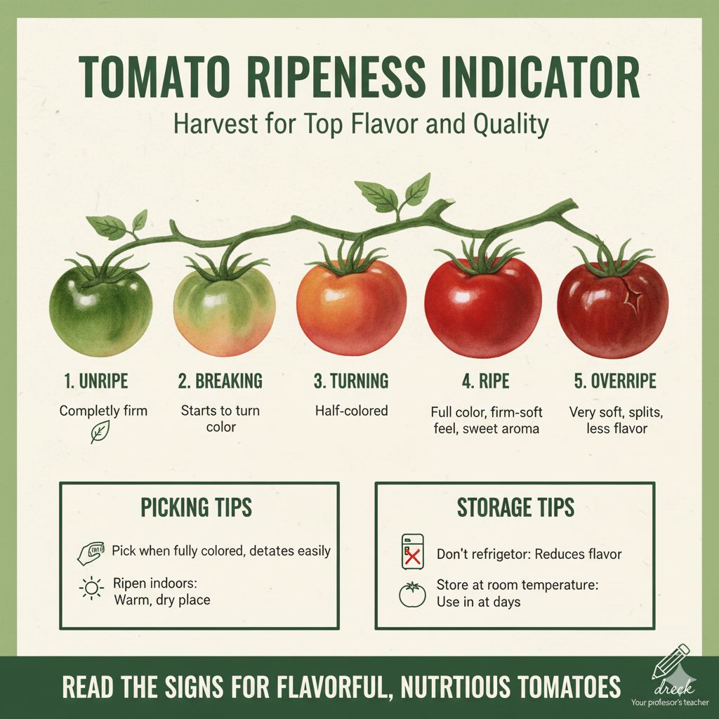 Dre - Tomato Ripeness Indicator Tomatoes go through several color ...