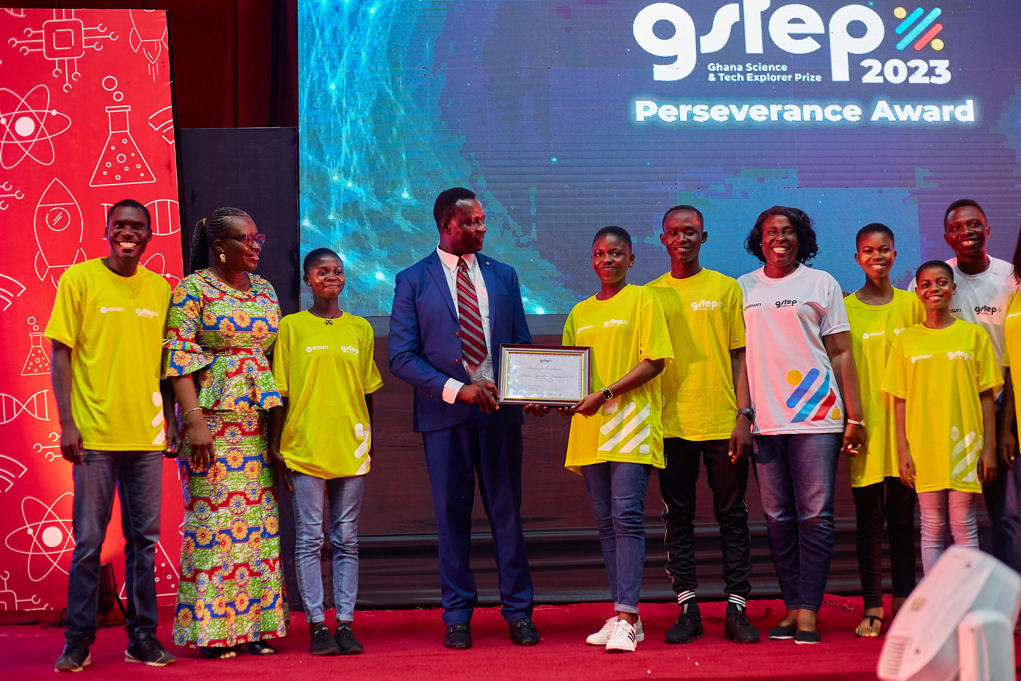 Let's honour the... - Ghana Science & Tech Explorer Prize