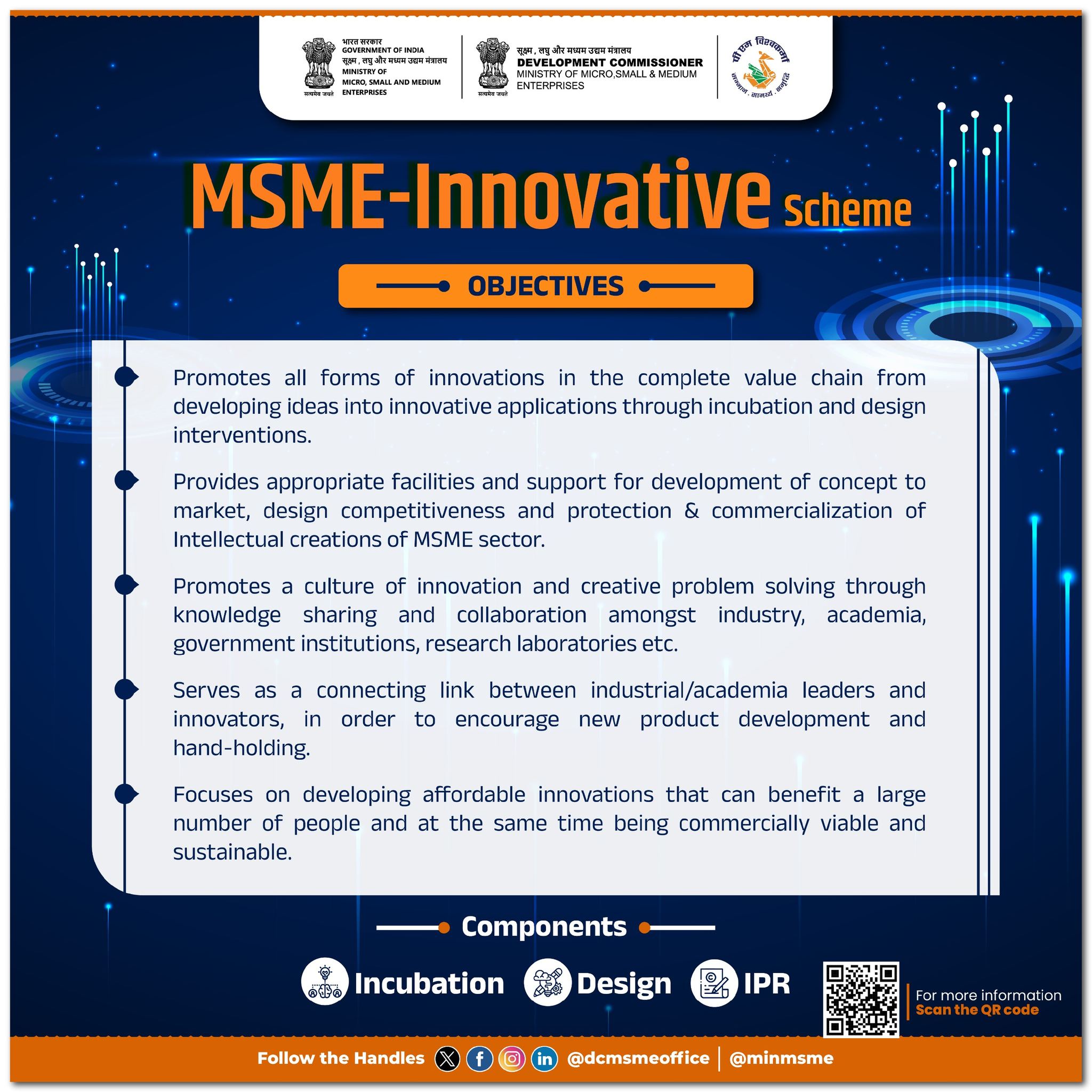 Cfti - 💡MSME Innovative Scheme A concept for MSMEs... | Facebook