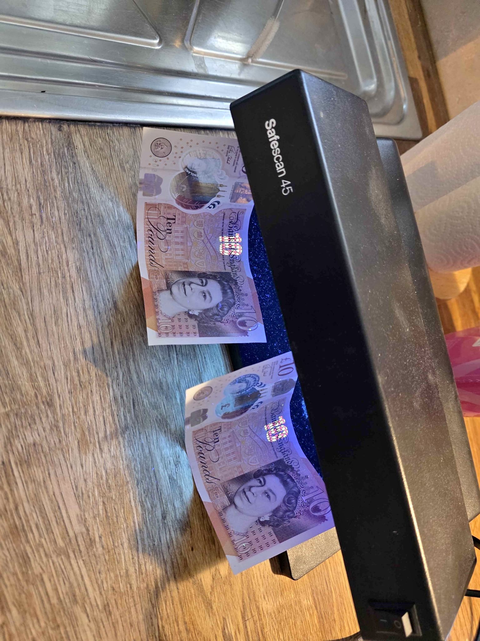Bank note uv authentication machine, cash - Miscellaneous - Frampton ...