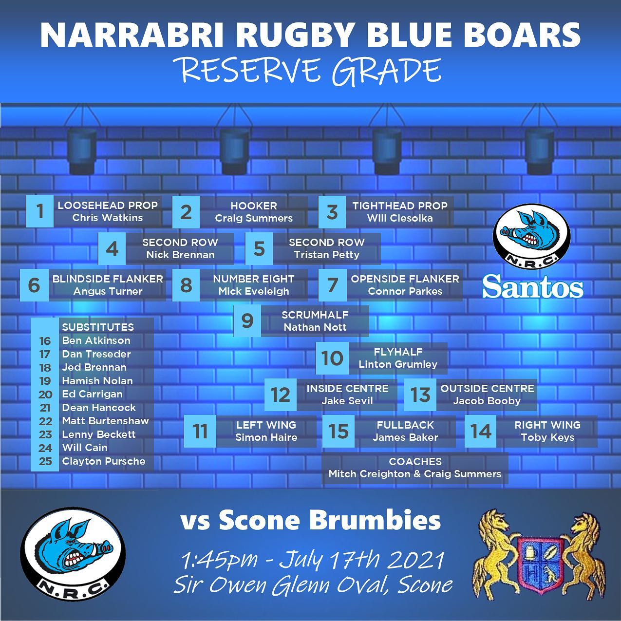 Narrabri Rugby Blue Boars... - Narrabri Rugby Blue Boars