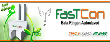 Fastcon Bata ringan Mortar Acian
