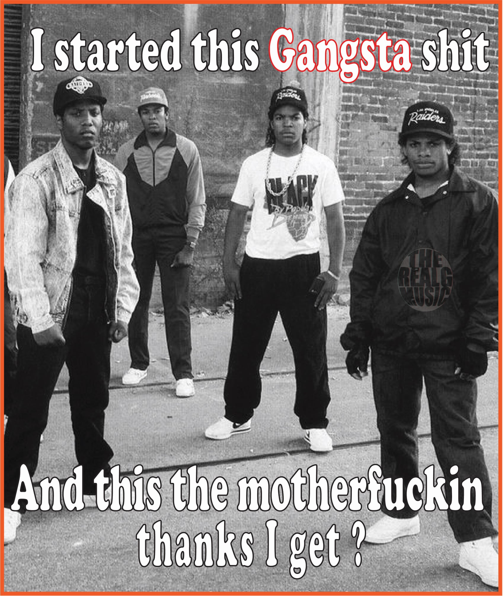 𝐍.𝐖.𝐀, were the first group associated to 𝕲𝖆𝖓𝖌𝖘𝖙𝖆 𝕽𝖆𝖕