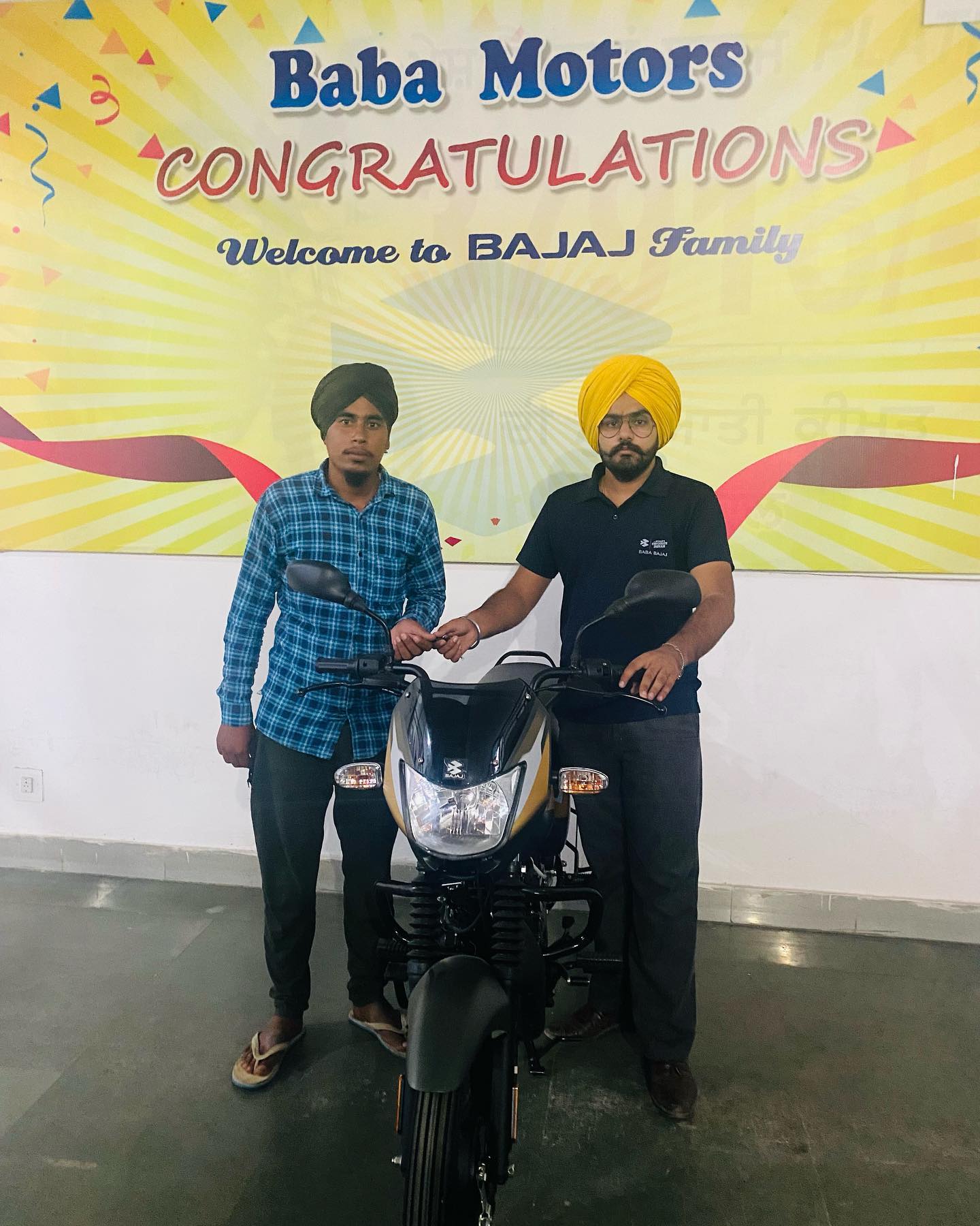 Congratulations 🎉 to Mr... - BAJAJ Auto-Baba Motor-Tarntaran | Facebook