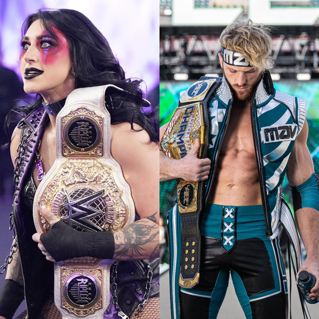 Wrestle - Rhea Ripley and Logan Paul were the only champions to ...
