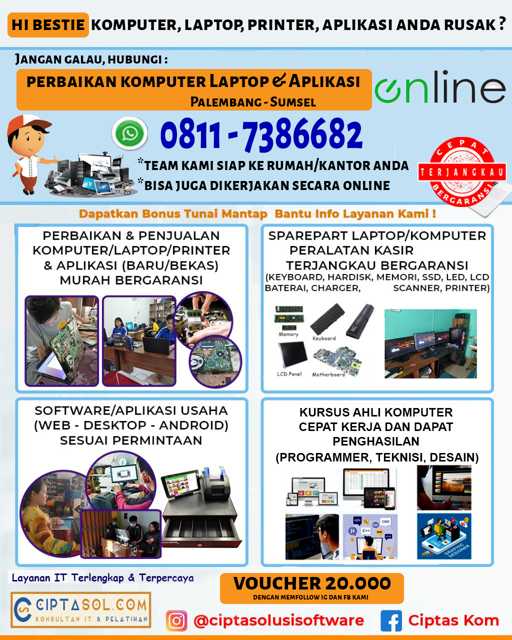 Ciptaskom | Palembang