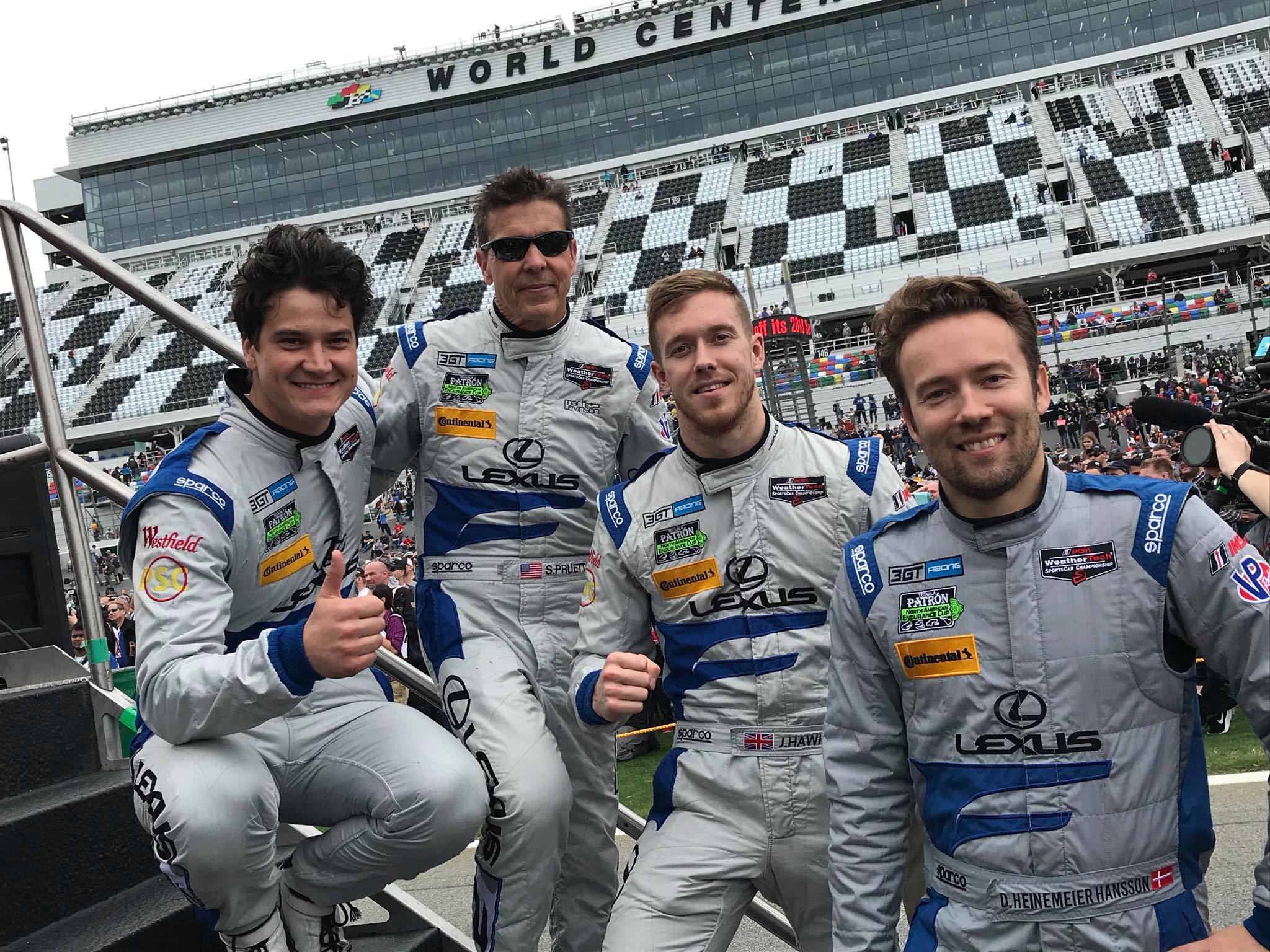 3GT Racing - The team! Ready for Rolex and celebrating... | Facebook