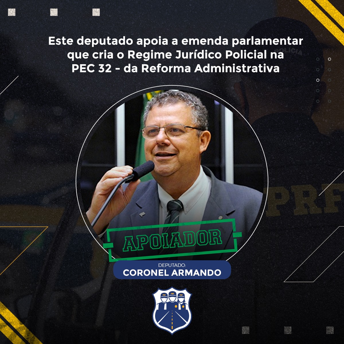 Os PRFs e demais profissionais da segurança pública agradecem ...