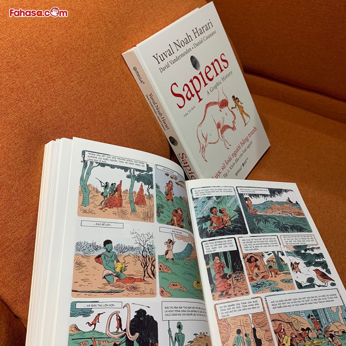 🍁 SAPIENS - LƯỢC SỬ LOÀI NGƯỜI BẰNG TRANH ✨ TẬP 1: Khởi Đầu Của