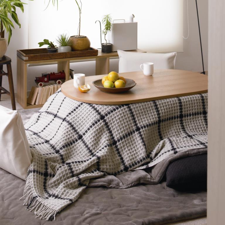 タモ材 ZR24464 こたつセット 無印良品/MUJI
