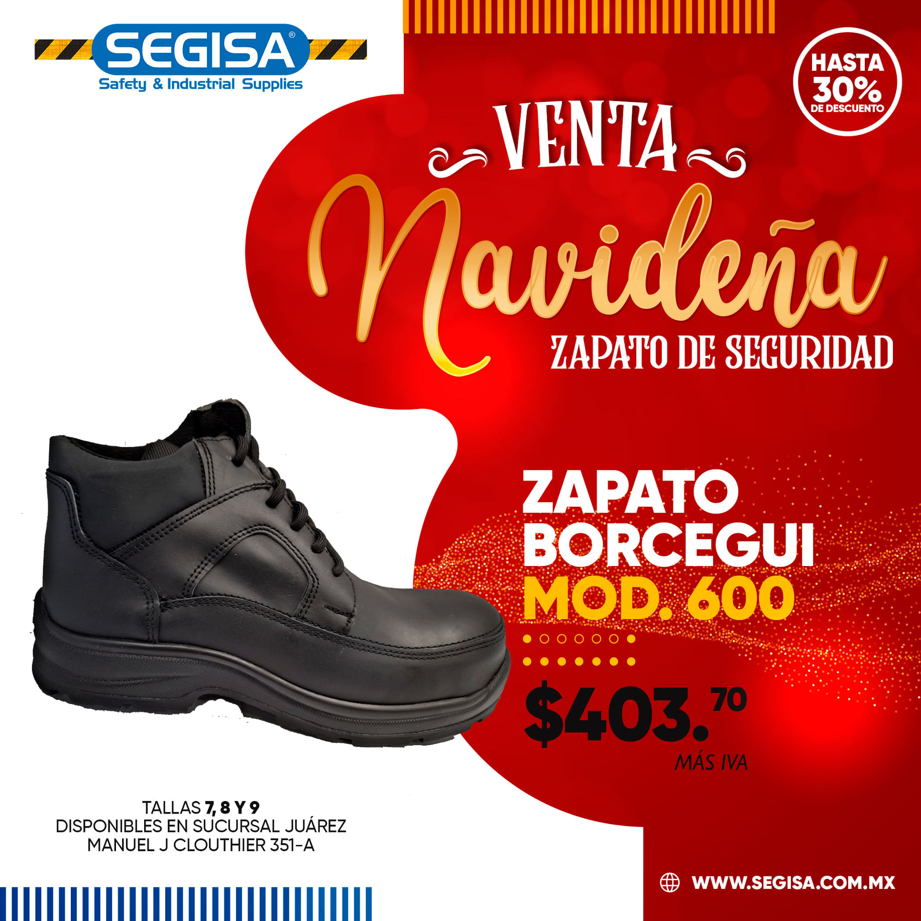 Segisa - 👷‍♂️SEGURO A CADA PASO QUE DES!👢🥾👟👞👢🥾 CON ESTOS...
