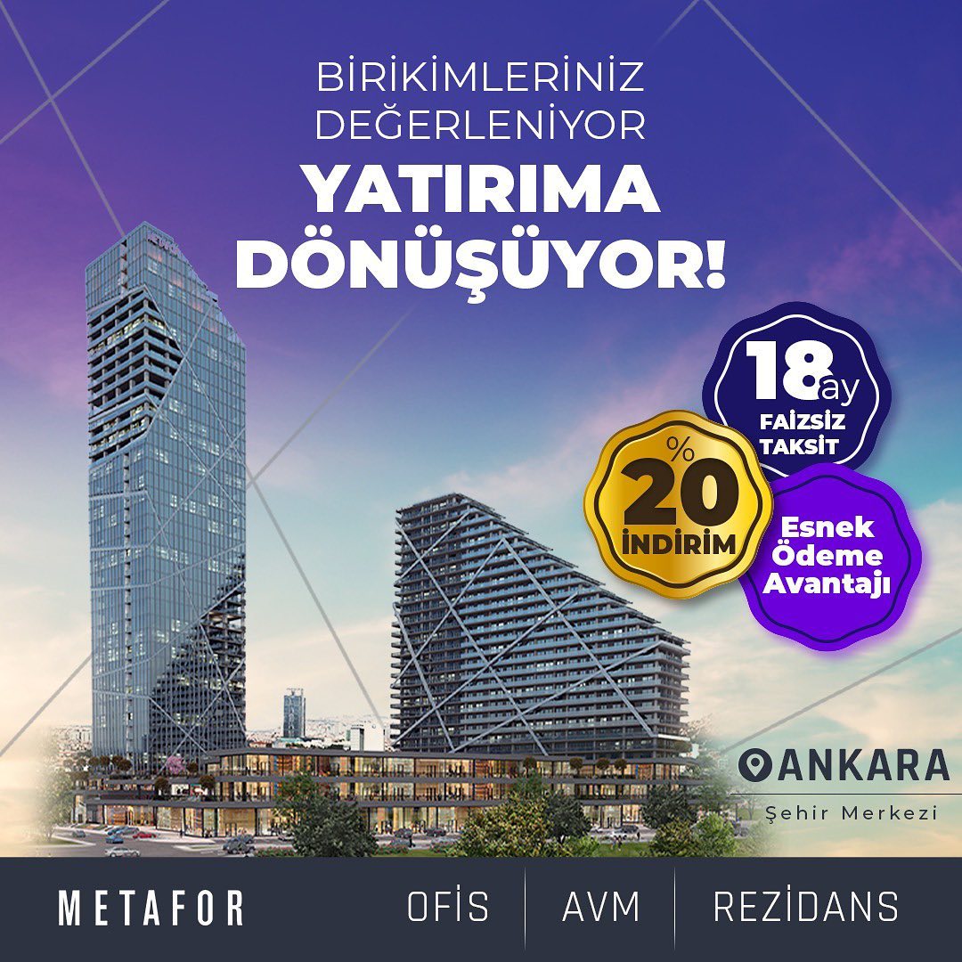 Metafor Ankara - Birikimlerinizi değerlendirmenin en... | Facebook