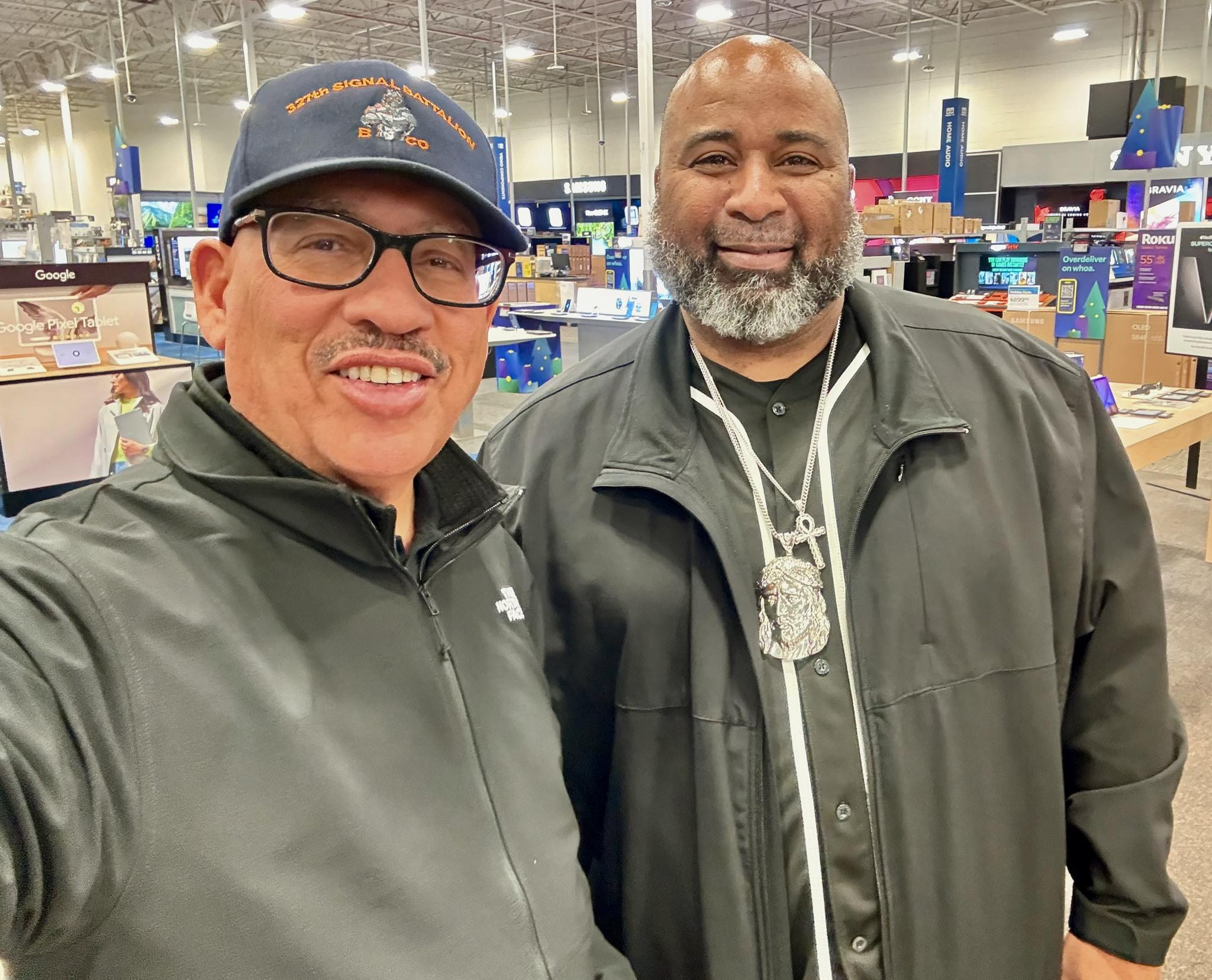 Gilbert - Bumped into a very old friend… Very old! Raheem Thomas was in ...