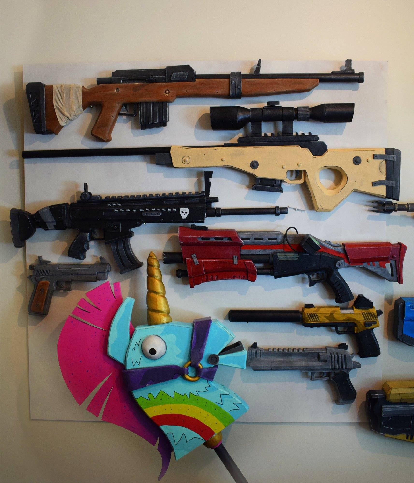 This Guy Has So Many Fortnite Props Fortnite Battle Royale - facebook