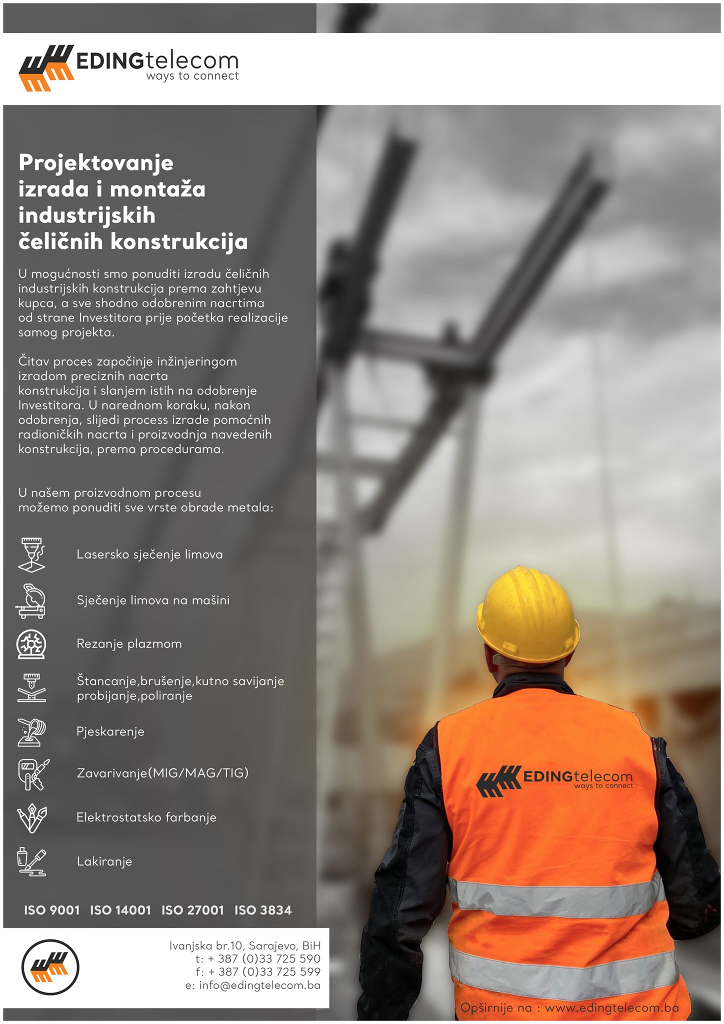 Eding Telecom - Projektovanje izrada i montaža... | Facebook