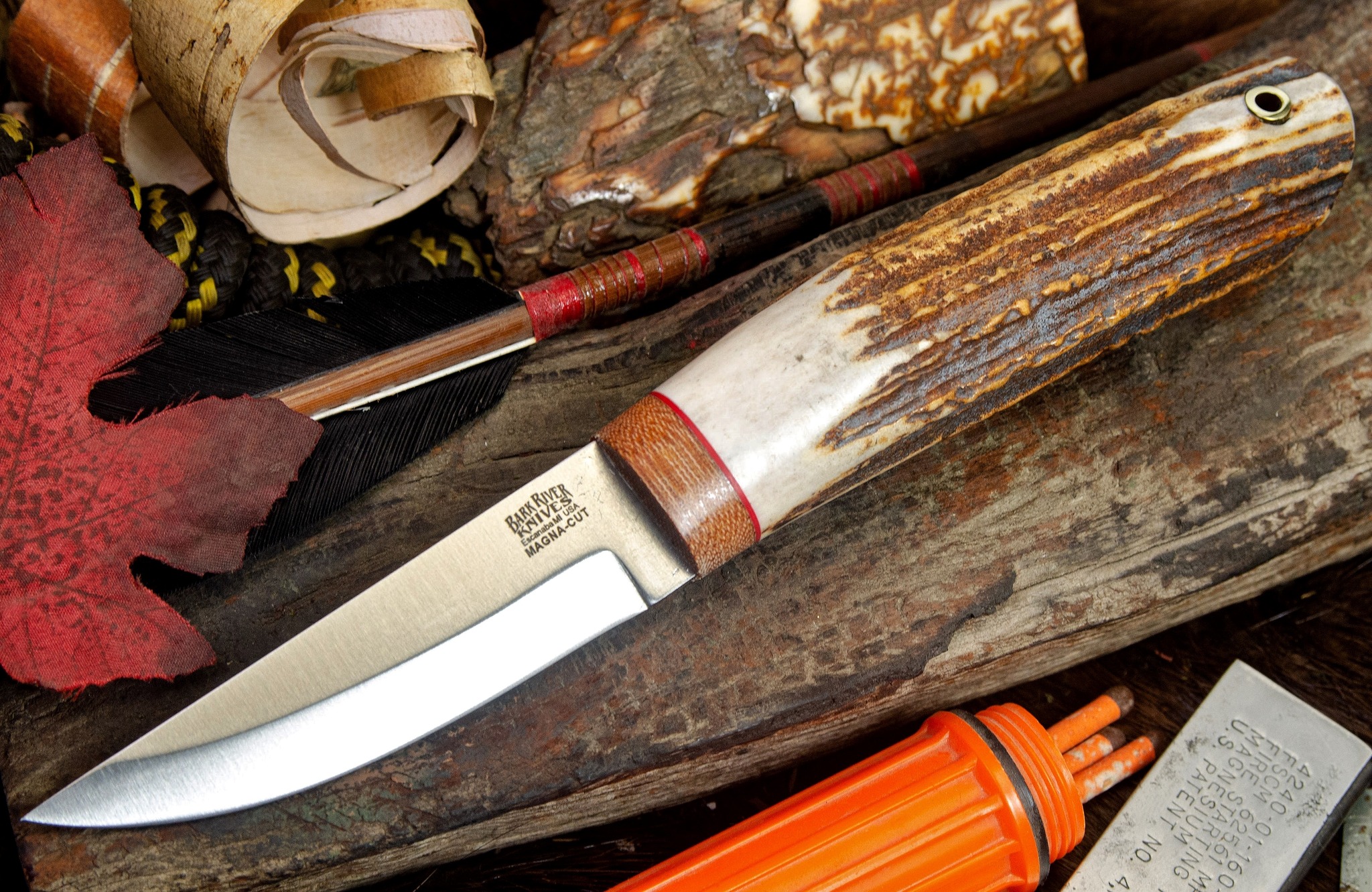 Bark River Knives Forest Scandi in Magnacut