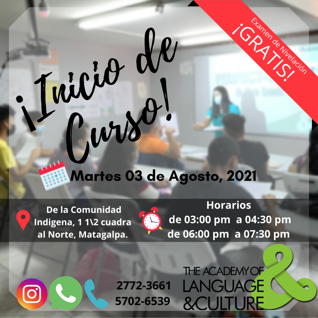 Inicio de Curso de Ingles... - Academy of Language & Culture