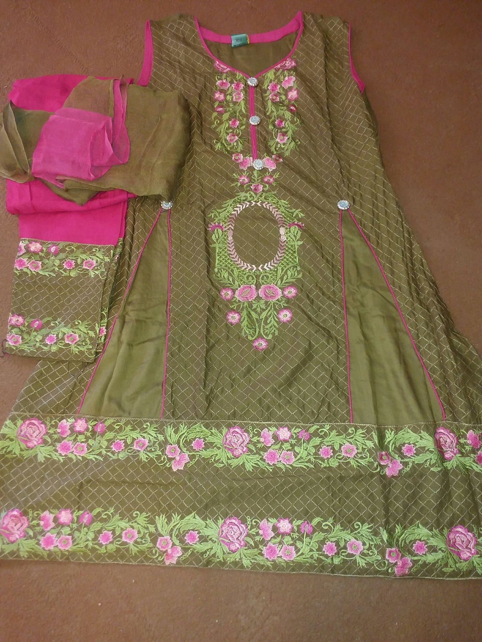 Short frock n lailon available... - Shah Boutique Charsadda
