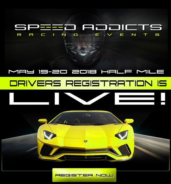 Speed Addicts - EXTREMELY LIMITED spots remain. Do not...